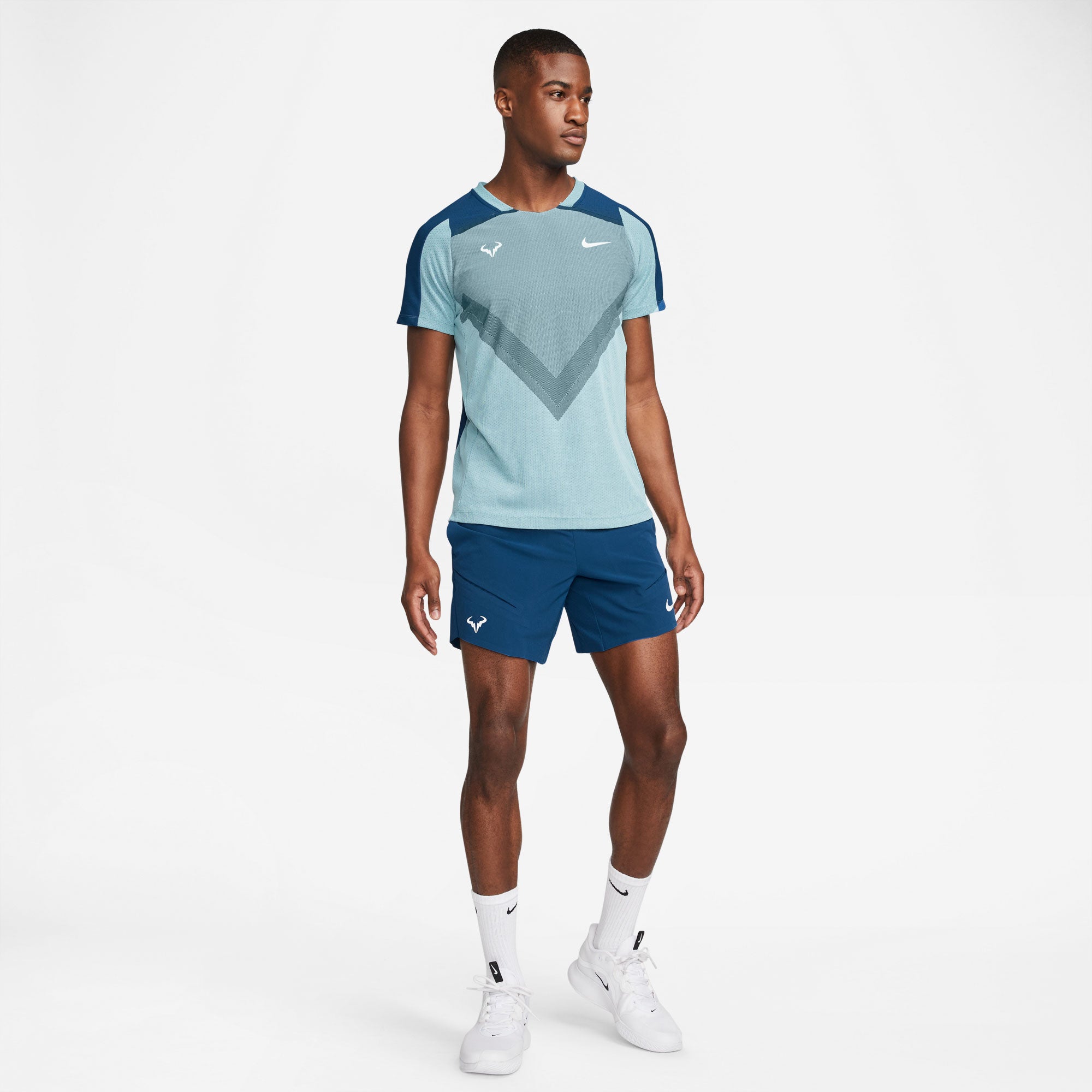 NikeCourt Rafa Dri-FIT ADV Men's Tennis Shirt Blue (4)