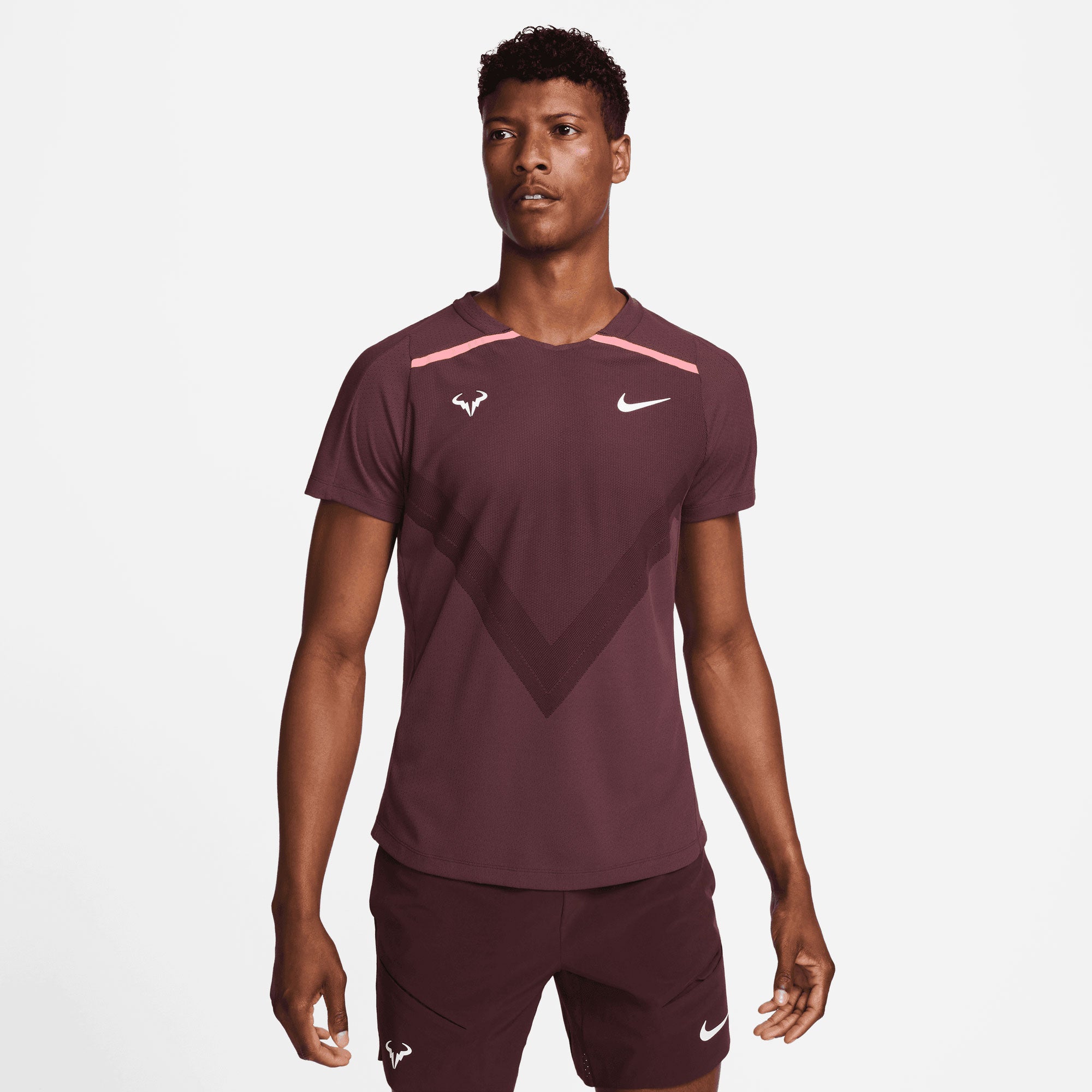 NikeCourt Rafa Dri-FIT ADV Men's Tennis Shirt Red (1)