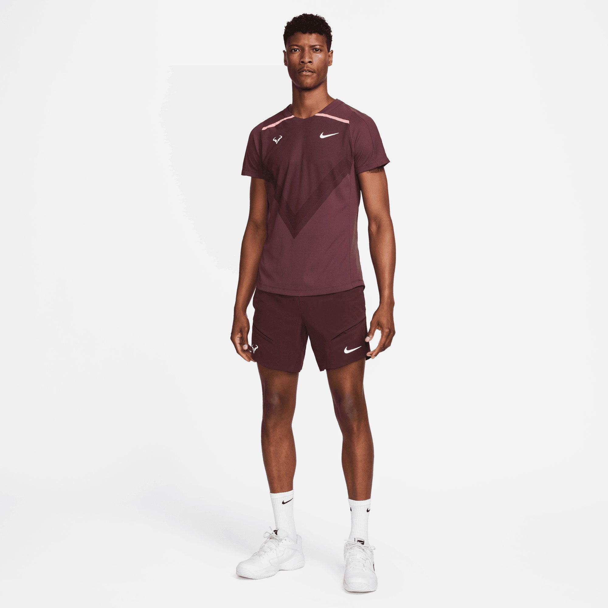 NikeCourt Rafa Dri-FIT ADV Men's Tennis Shirt Red (4)