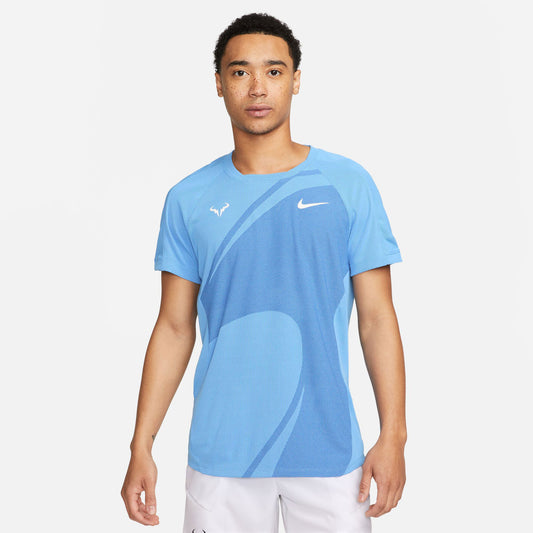 NikeCourt Rafa Dri-FIT ADV Men's Tennis Shirt Blue (1)