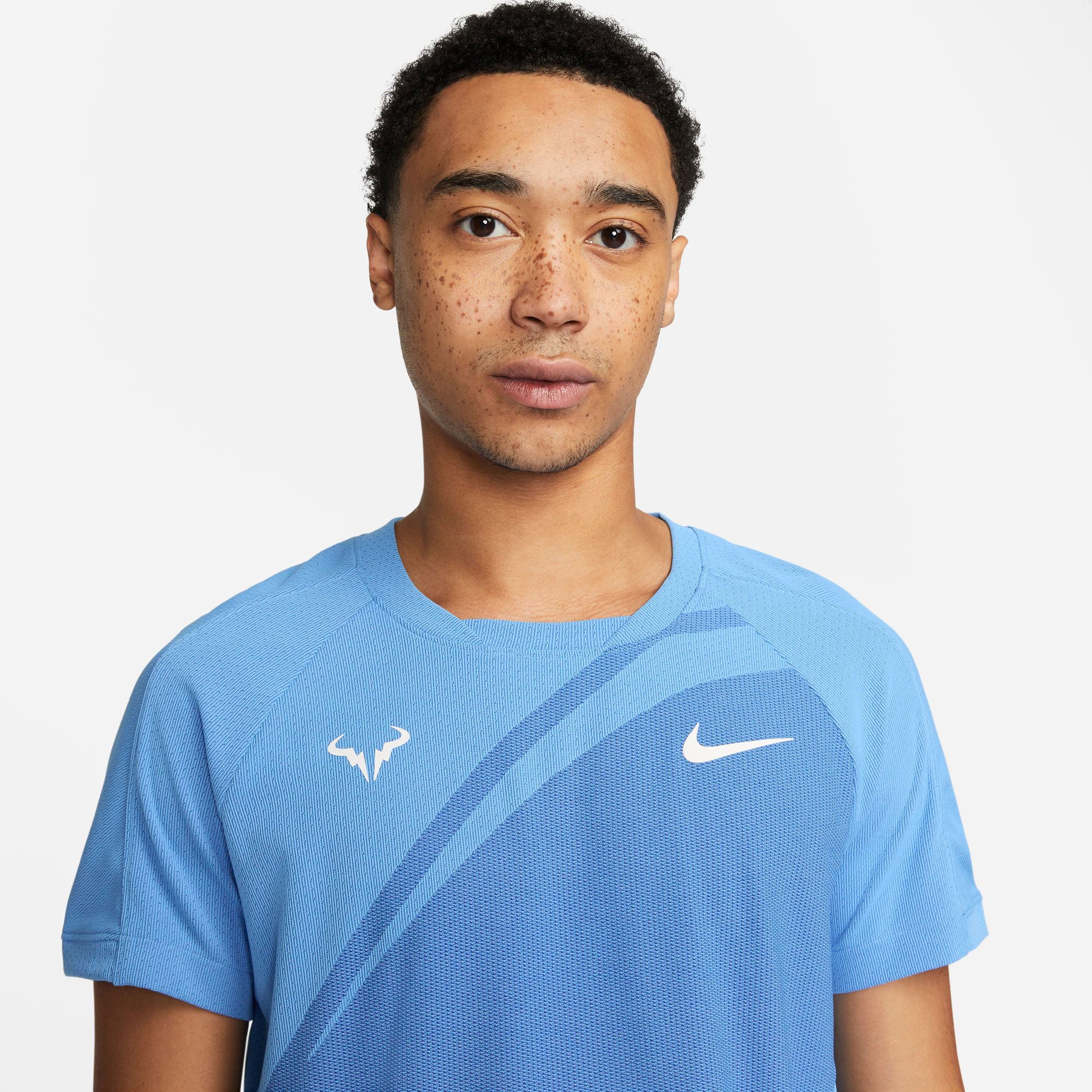 NikeCourt Rafa Dri-FIT ADV Men's Tennis Shirt Blue (3)
