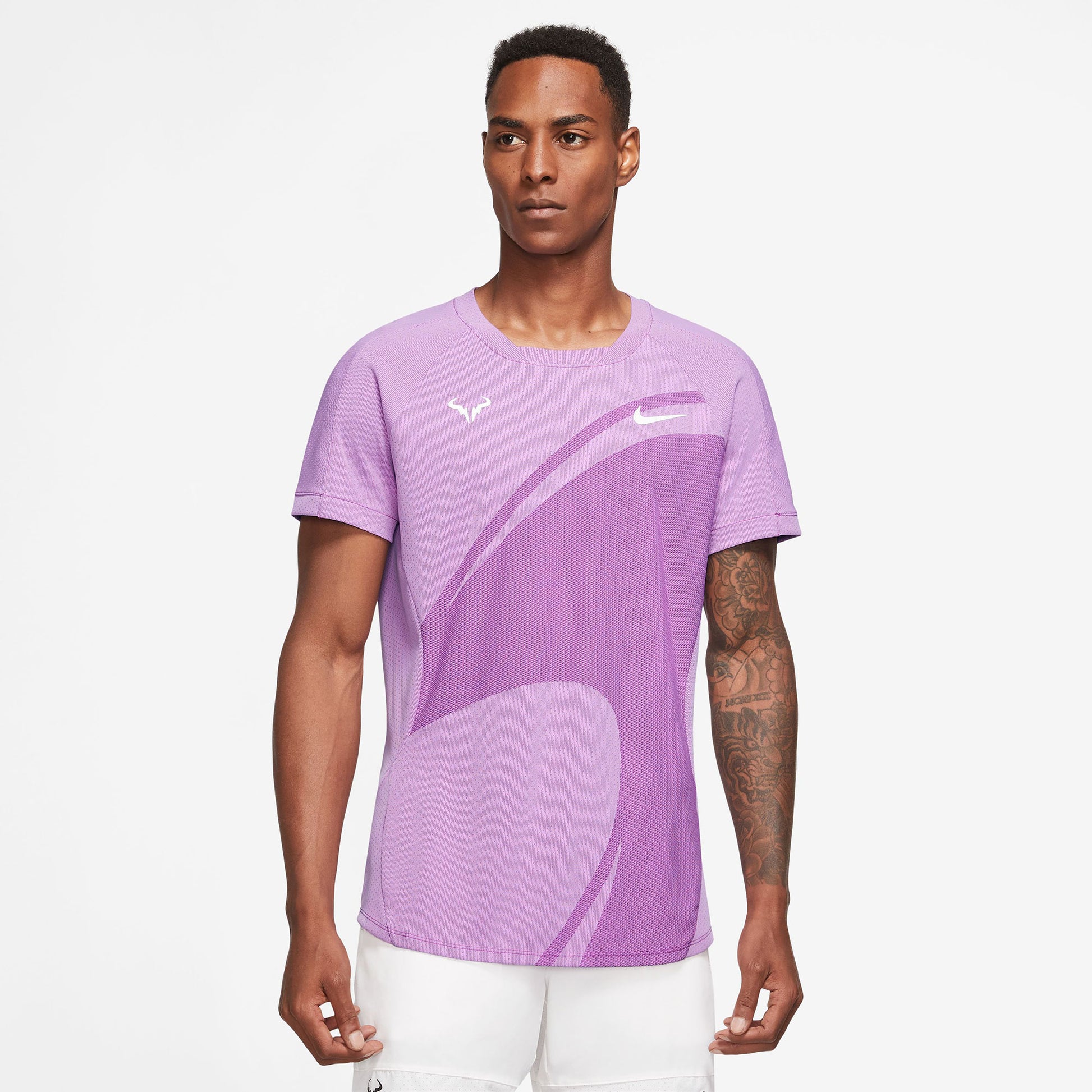 NikeCourt Rafa Dri-FIT ADV Men's Tennis Shirt Purple (1)