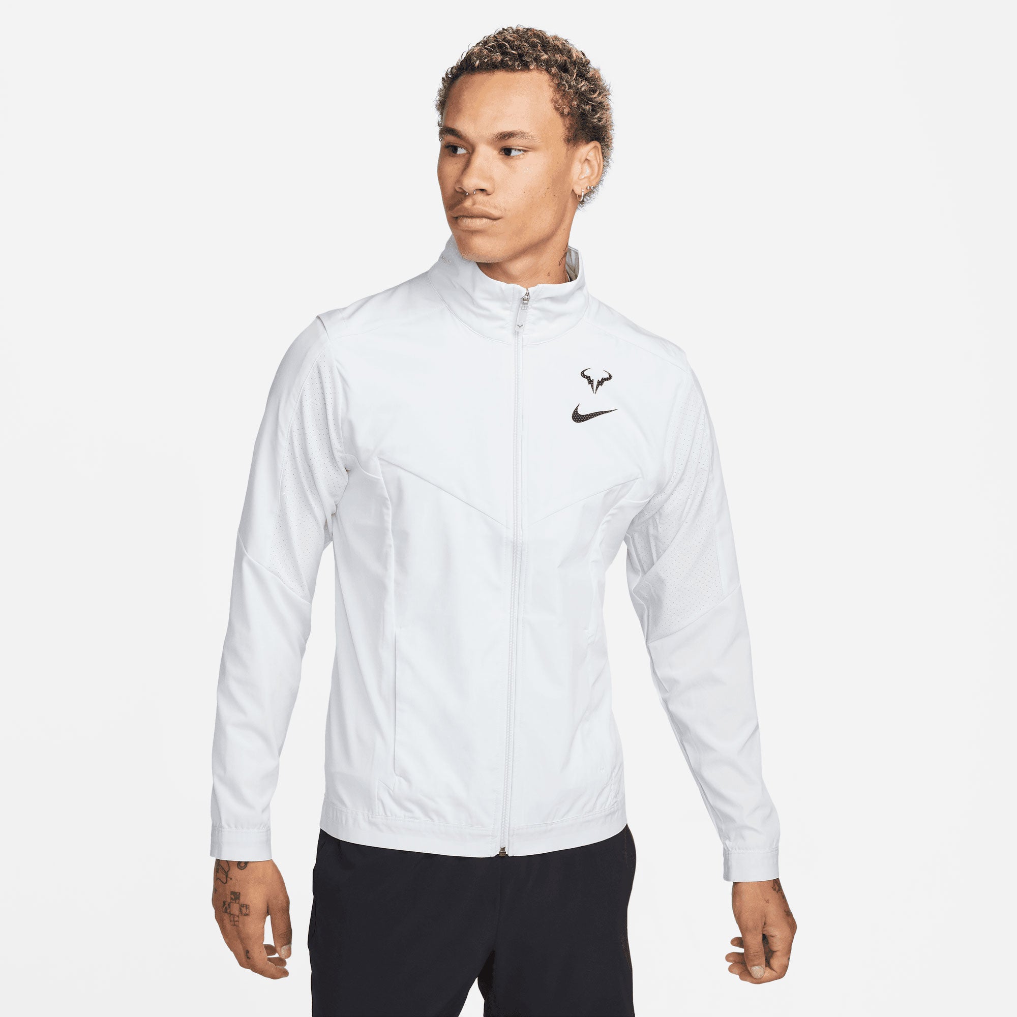 NikeCourt Rafa Dri-FIT Men's Tennis Jacket Grey (1)