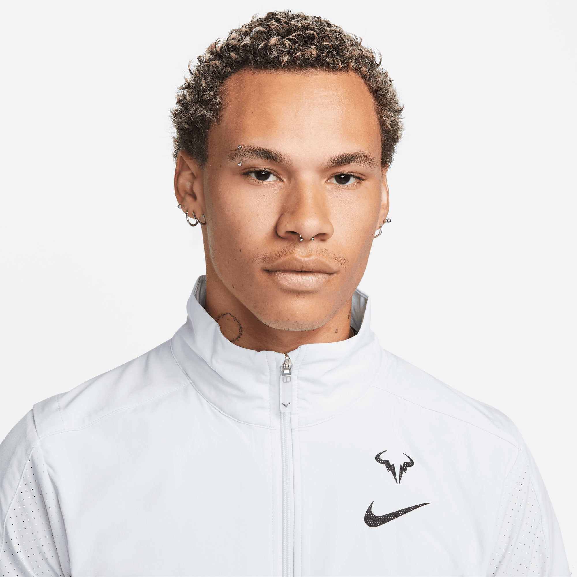 NikeCourt Rafa Dri-FIT Men's Tennis Jacket Grey (3)