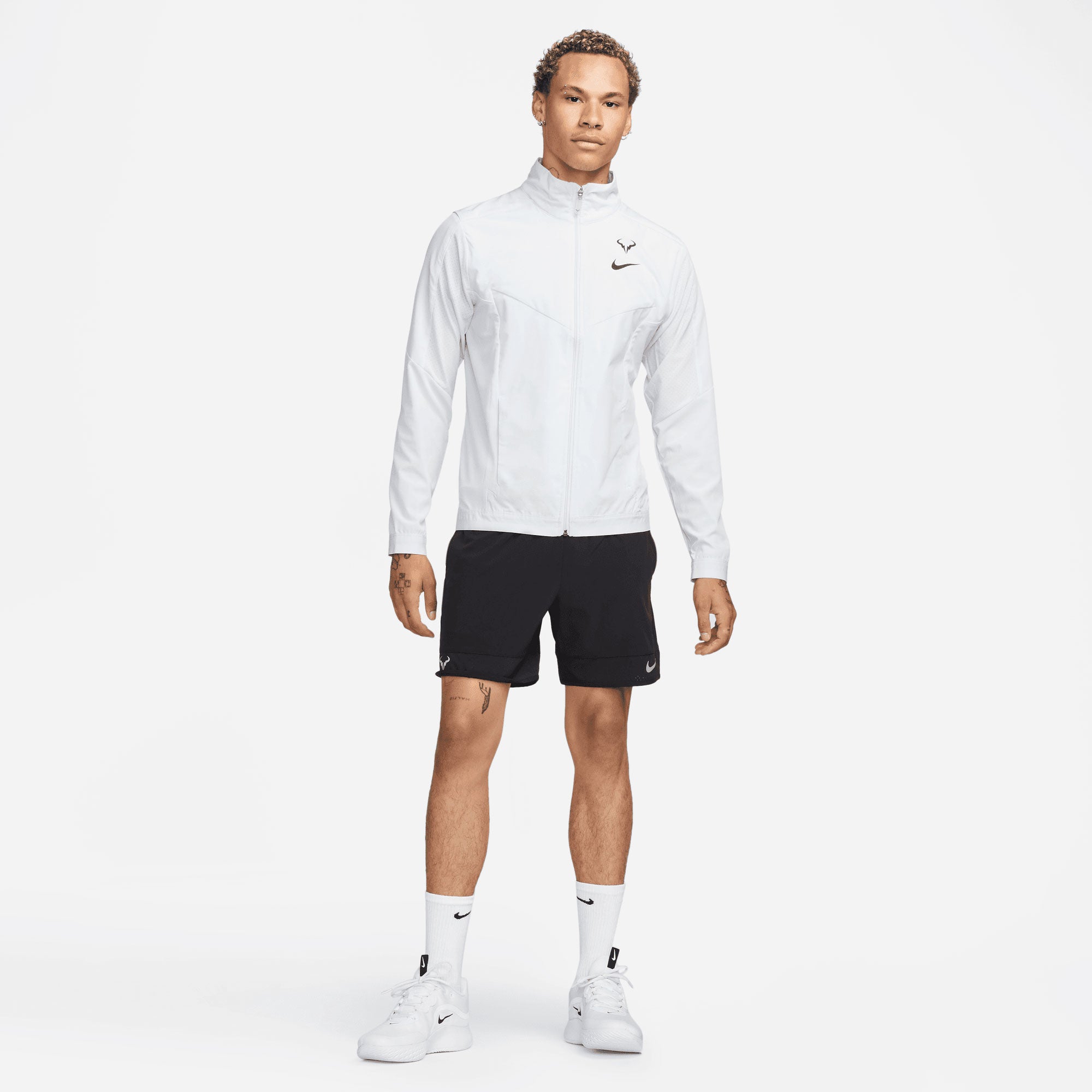 NikeCourt Rafa Dri-FIT Men's Tennis Jacket Grey (5)