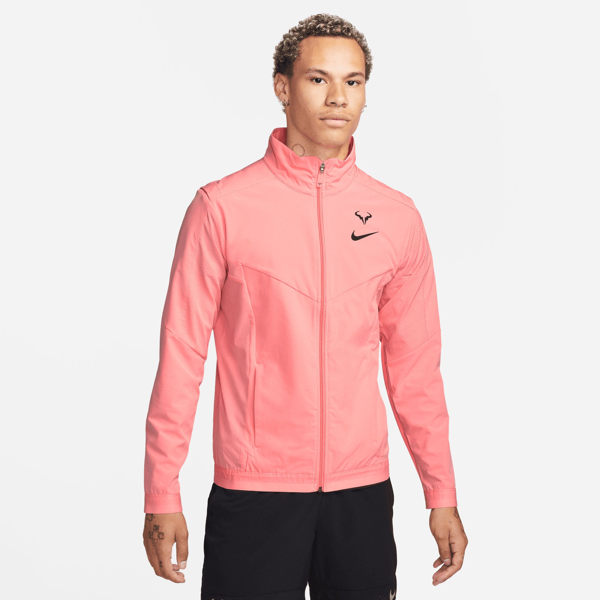 NikeCourt Rafa Dri-FIT Men's Tennis Jacket Pink (1)