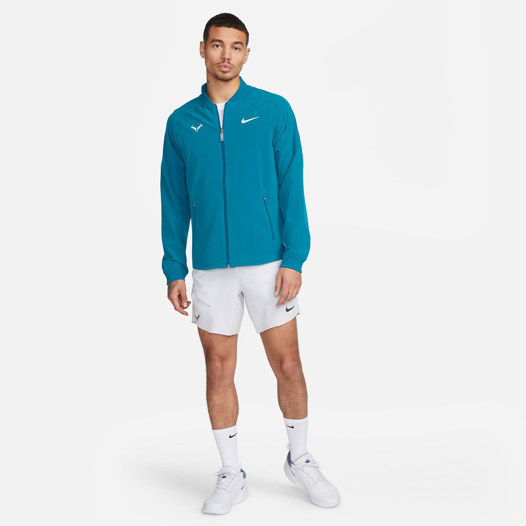 NikeCourt Rafa Dri-FIT Men's Tennis Jacket Green (5)