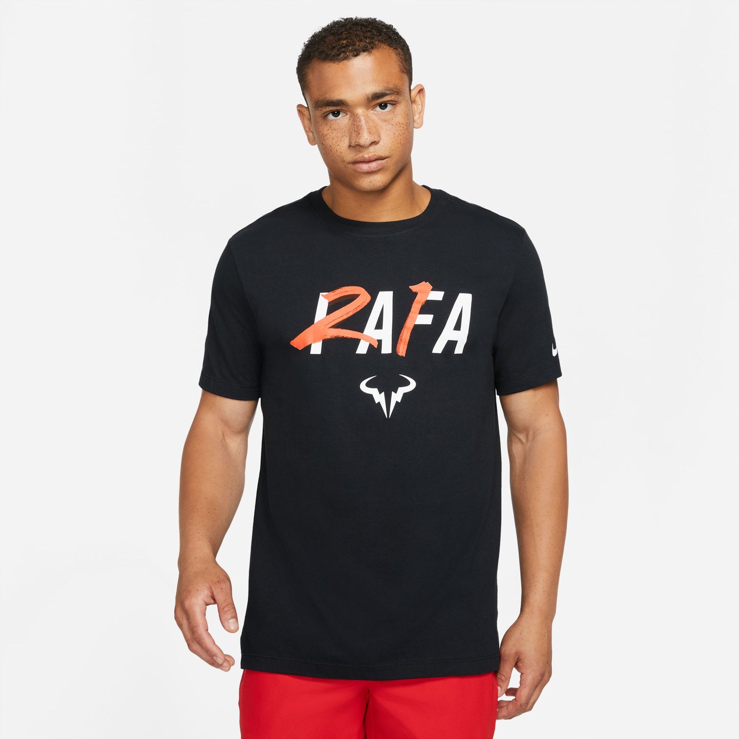 NikeCourt Rafa Winner 21 Men's Tennis T-Shirt Black (1)