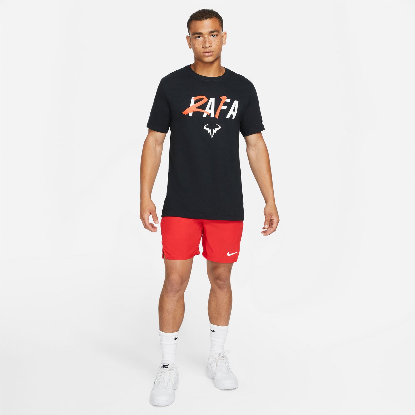 NikeCourt Rafa Winner 21 Men's Tennis T-Shirt Black (3)