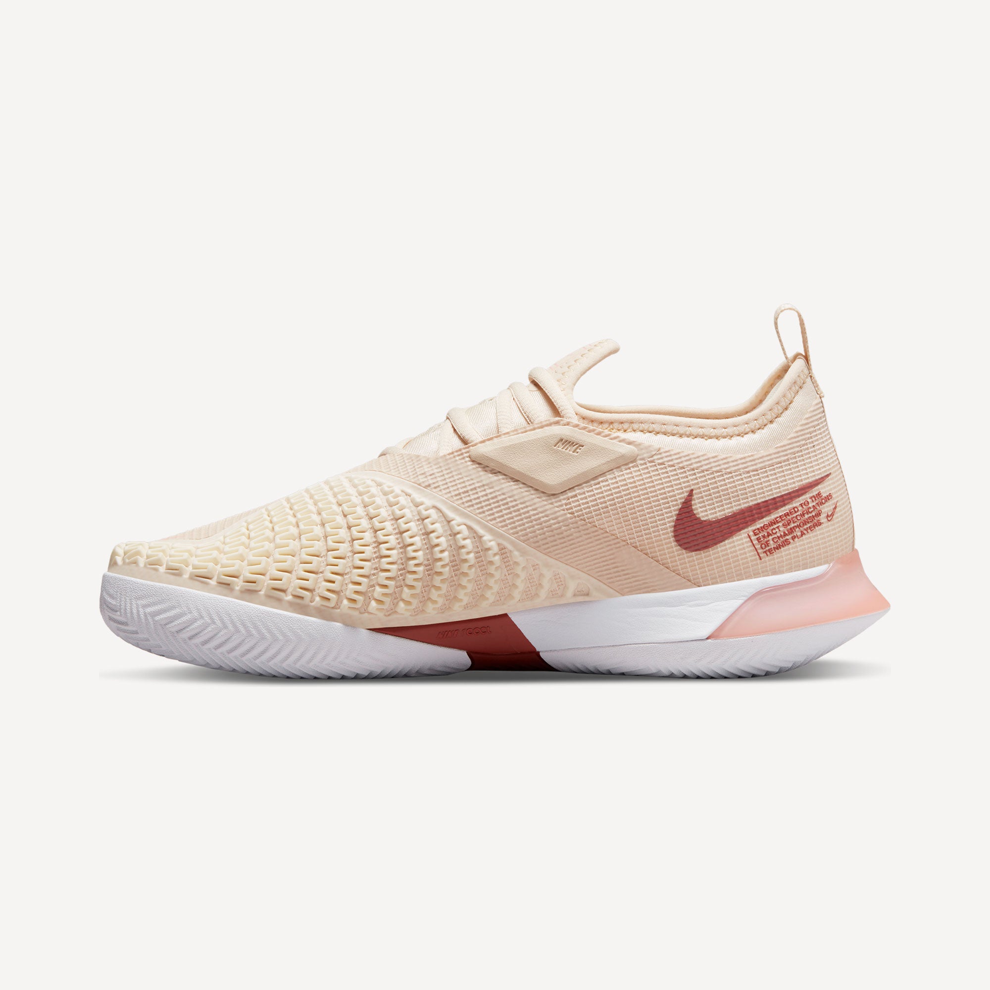 NikeCourt React Vapor NXT Women's Clay Court Tennis Shoes Brown (3)