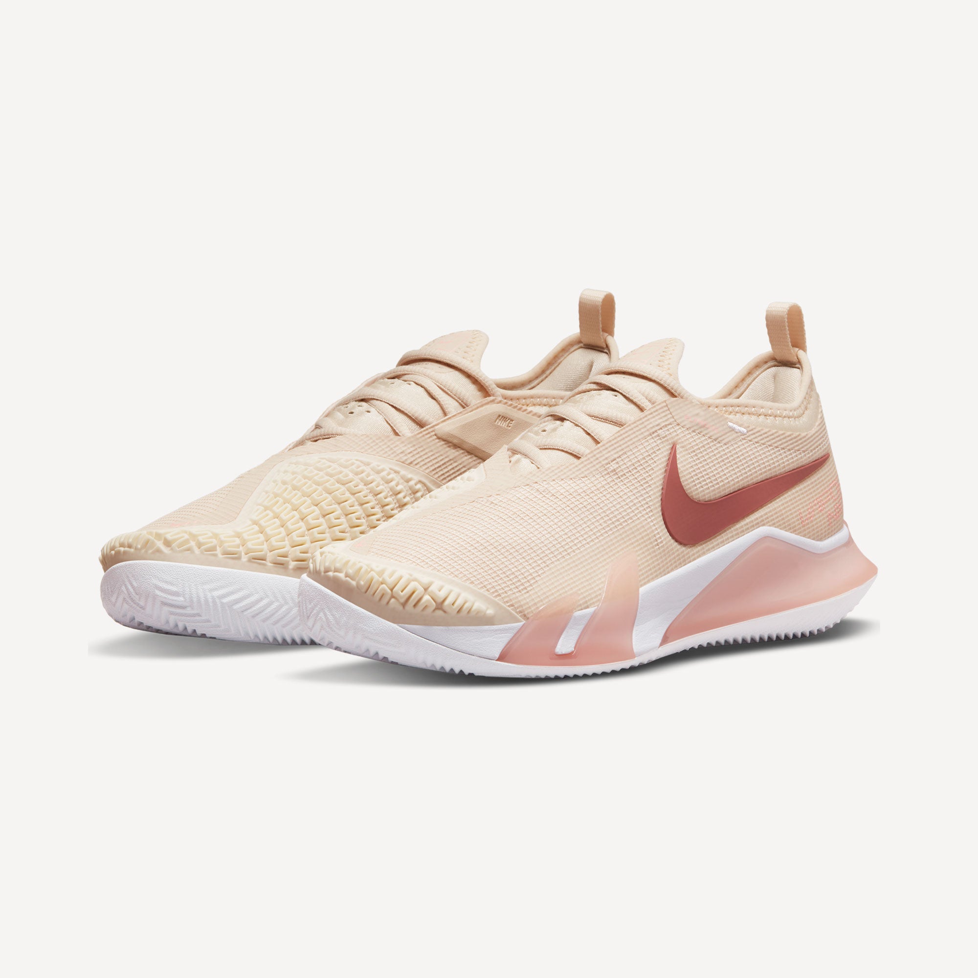 NikeCourt React Vapor NXT Women's Clay Court Tennis Shoes Brown (4)