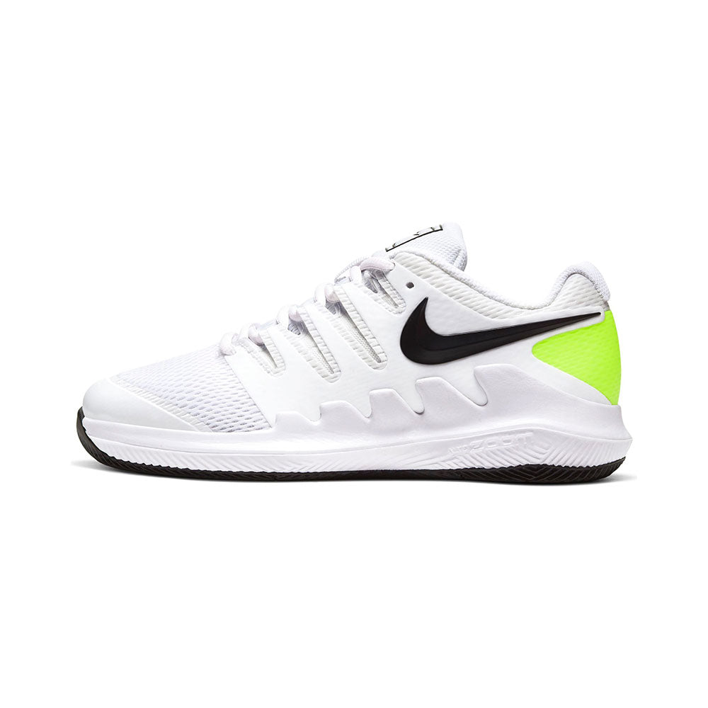 NikeCourt Vapor X Kids' Tennis Shoes White (1)