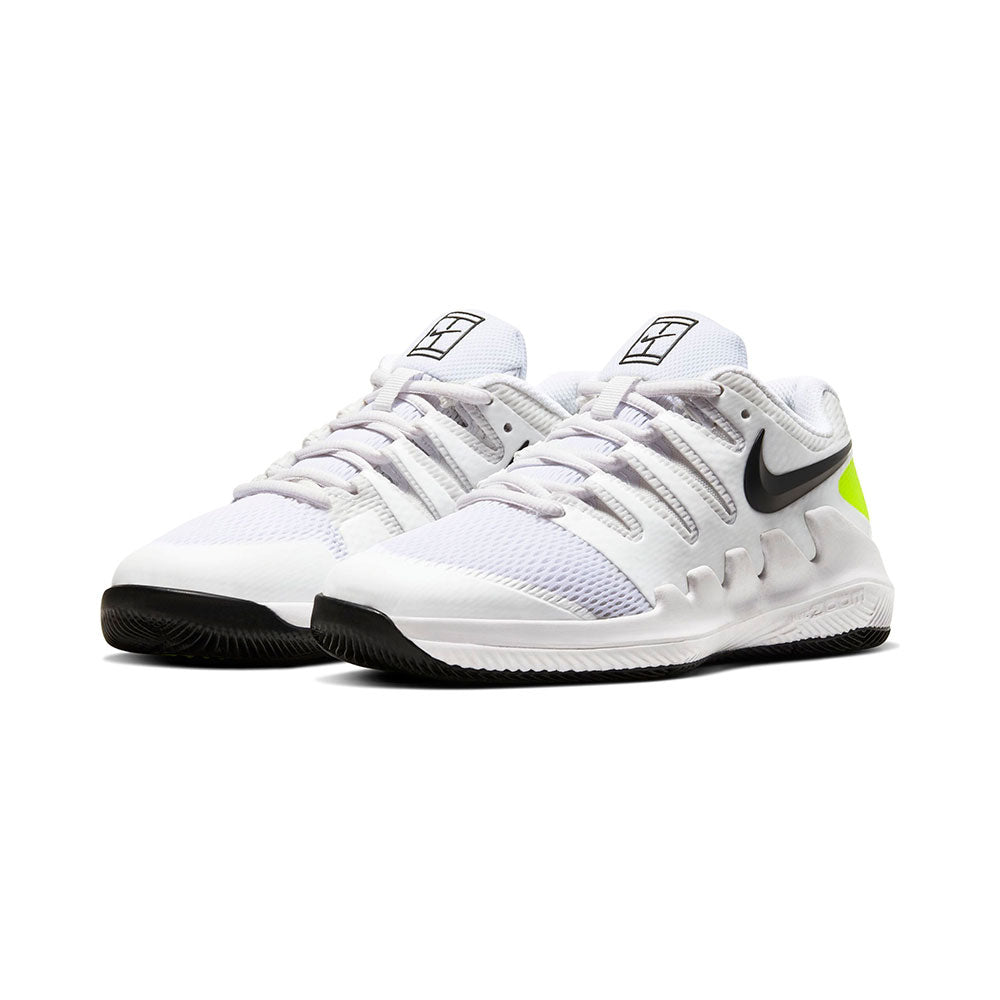 NikeCourt Vapor X Kids' Tennis Shoes White (4)