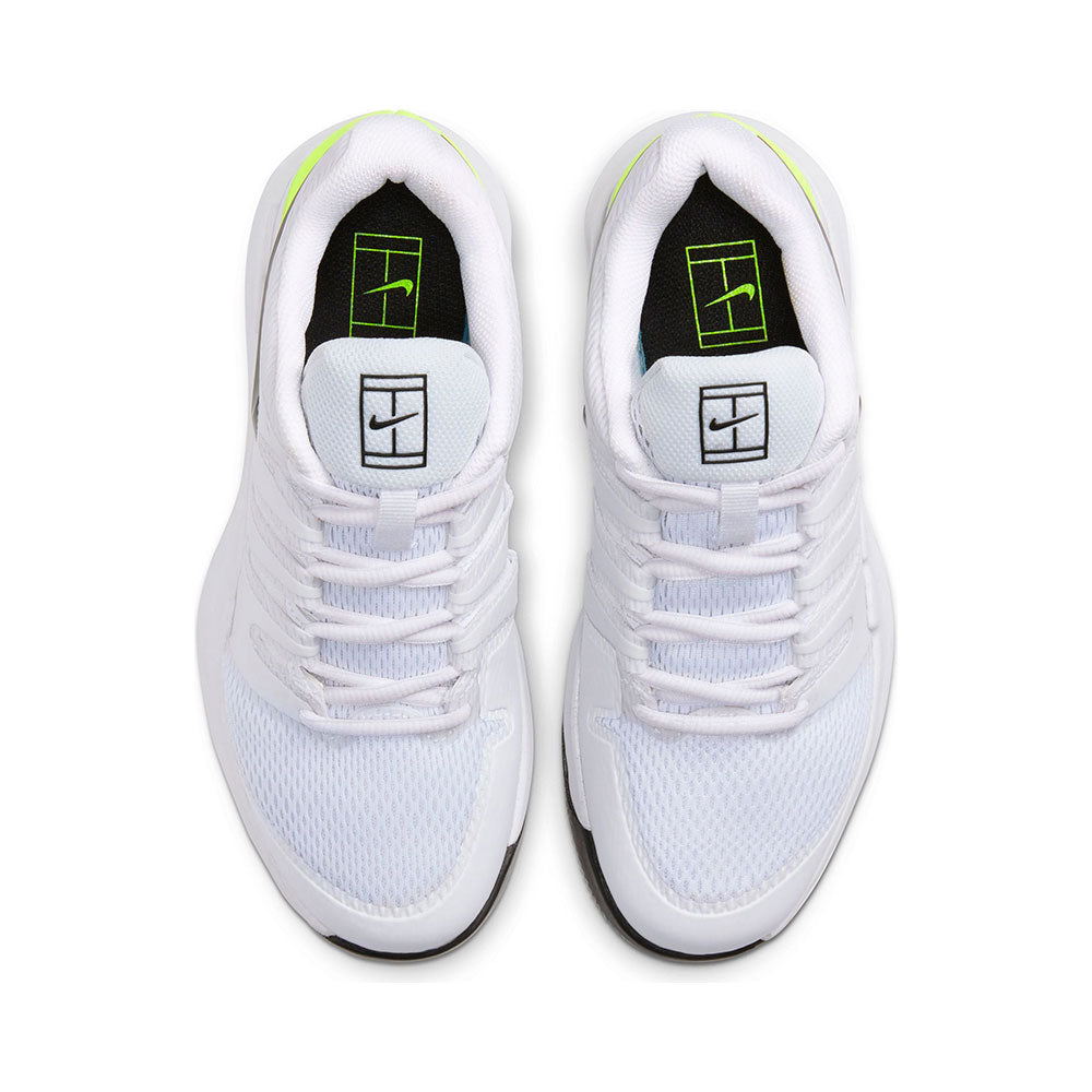 NikeCourt Vapor X Kids' Tennis Shoes White (5)