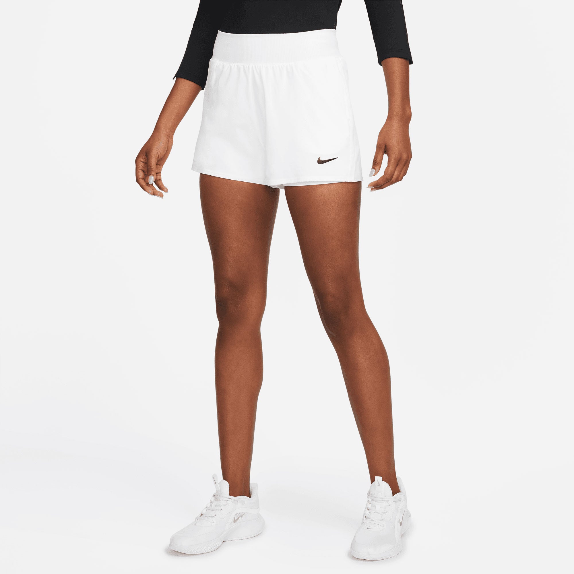 NikeCourt Victory Flex Women's Tennis Shorts White (1)