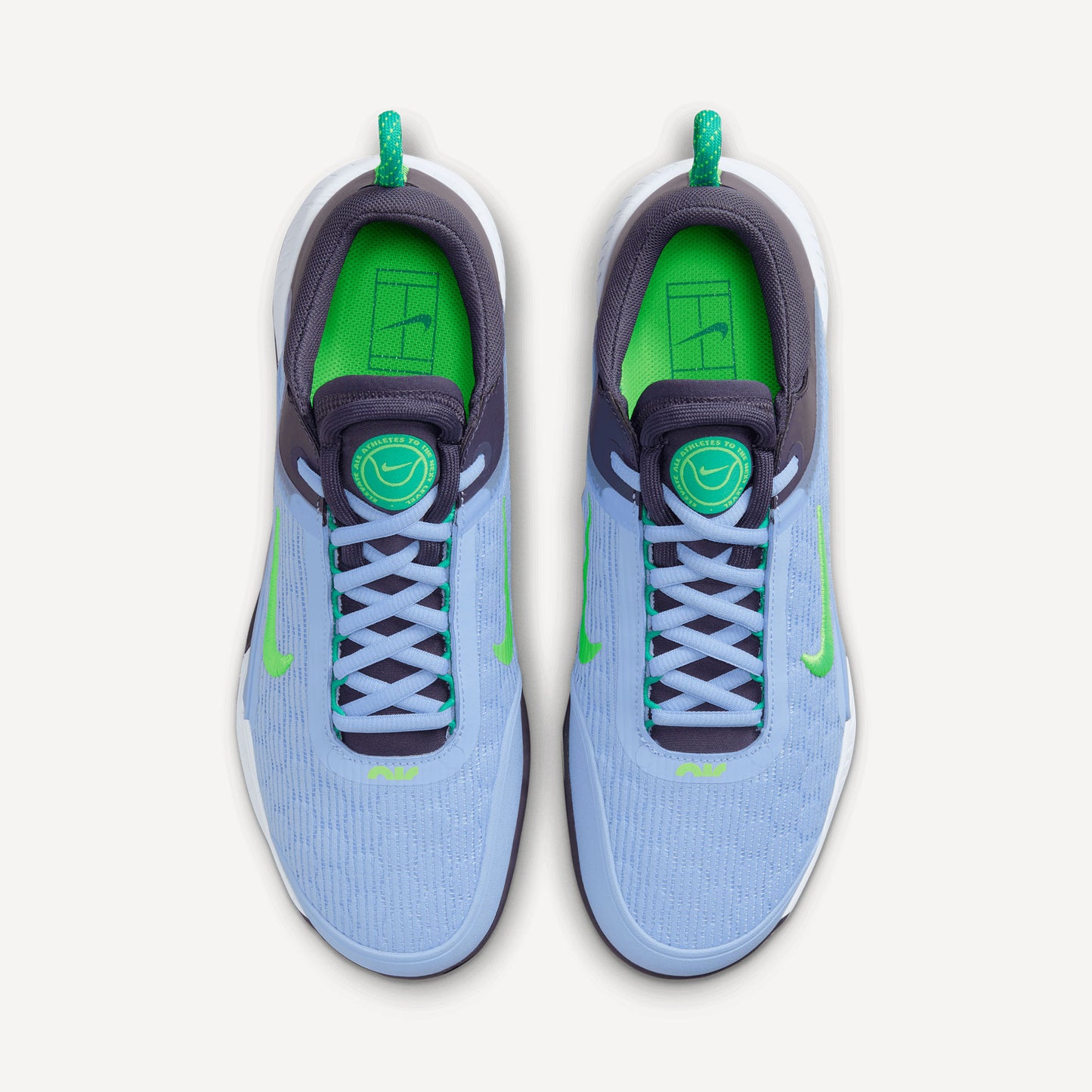 NikeCourt Zoom Court NXT Men's Clay Court Tennis Shoes Blue (6)