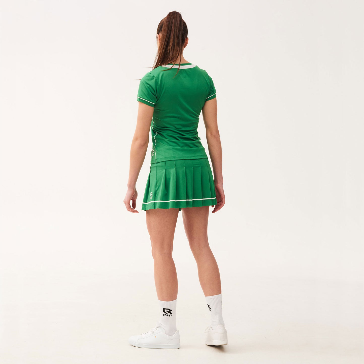 Robey Break Women's Pleated Tennis Skirt Green (4)