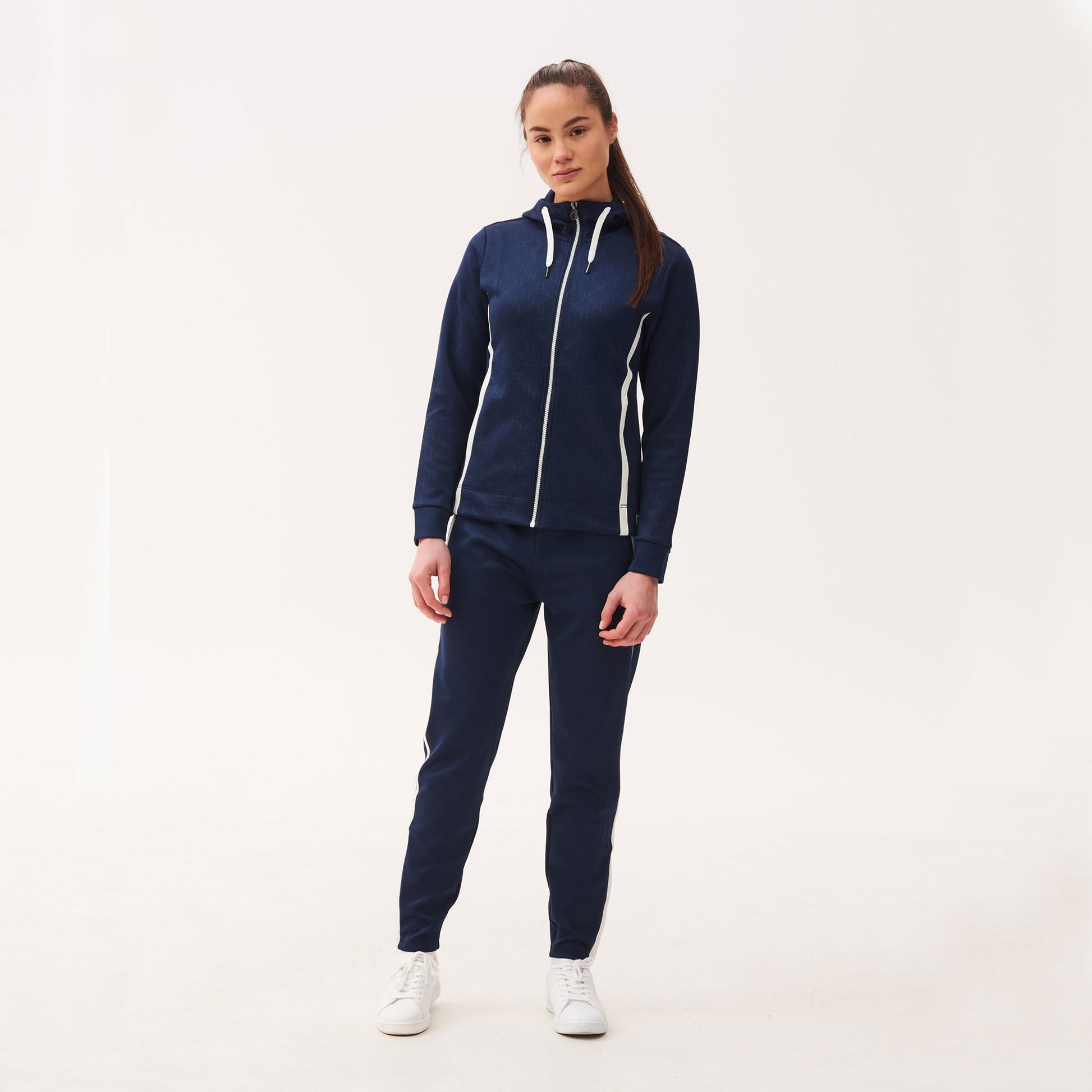 Robey Forehand Women's Full-Zip Tennis Jacket Dark Blue (3)