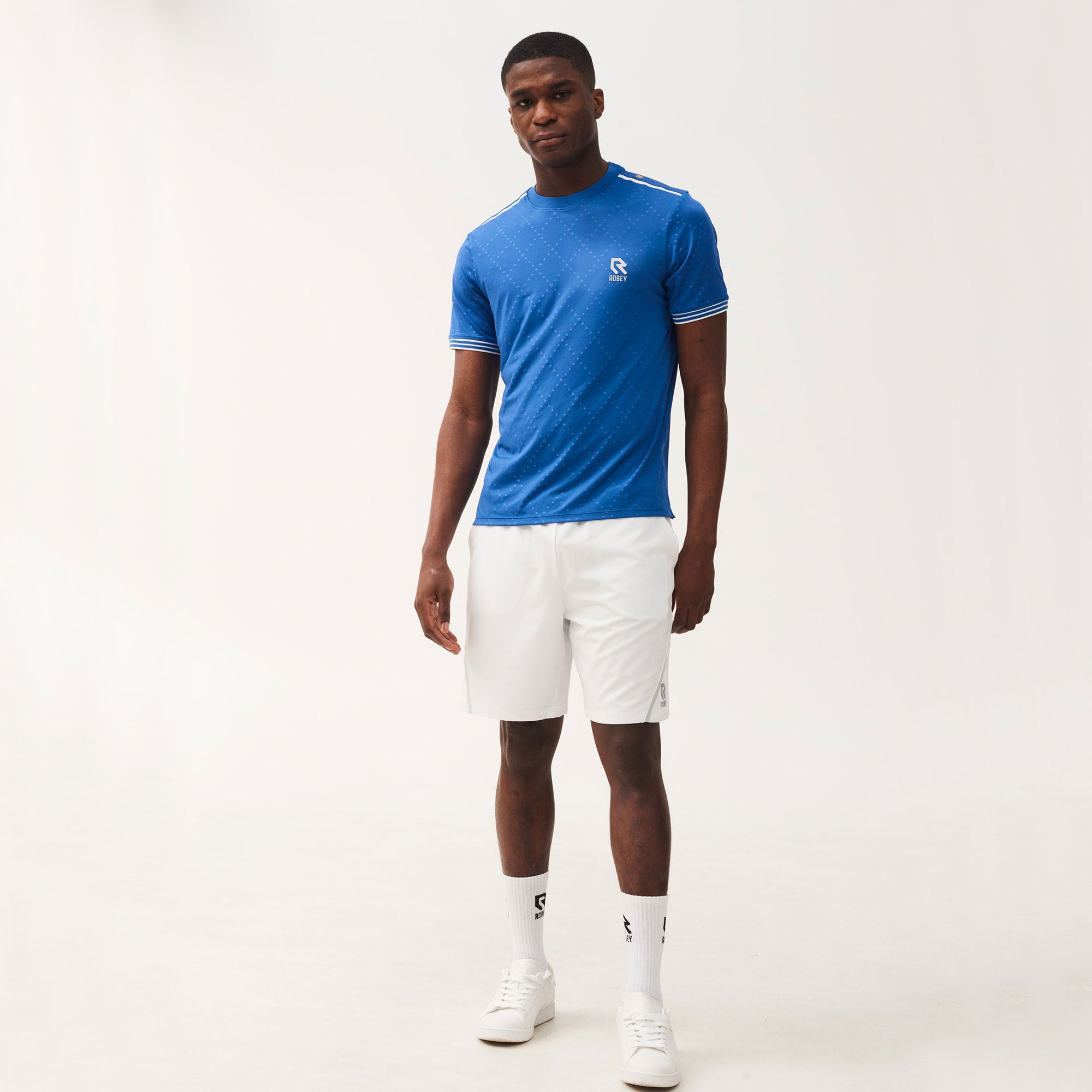 Robey Grip Men's 9-Inch Tennis Shorts White (4)
