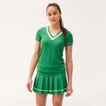 Robey Match Women's Tennis Shirt Green (1)