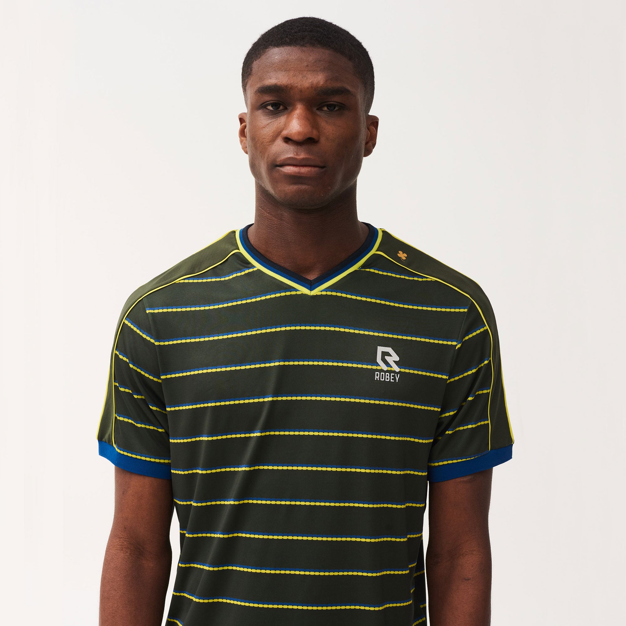 Robey Zero Men's V-Neck Tennis Shirt Green (3)
