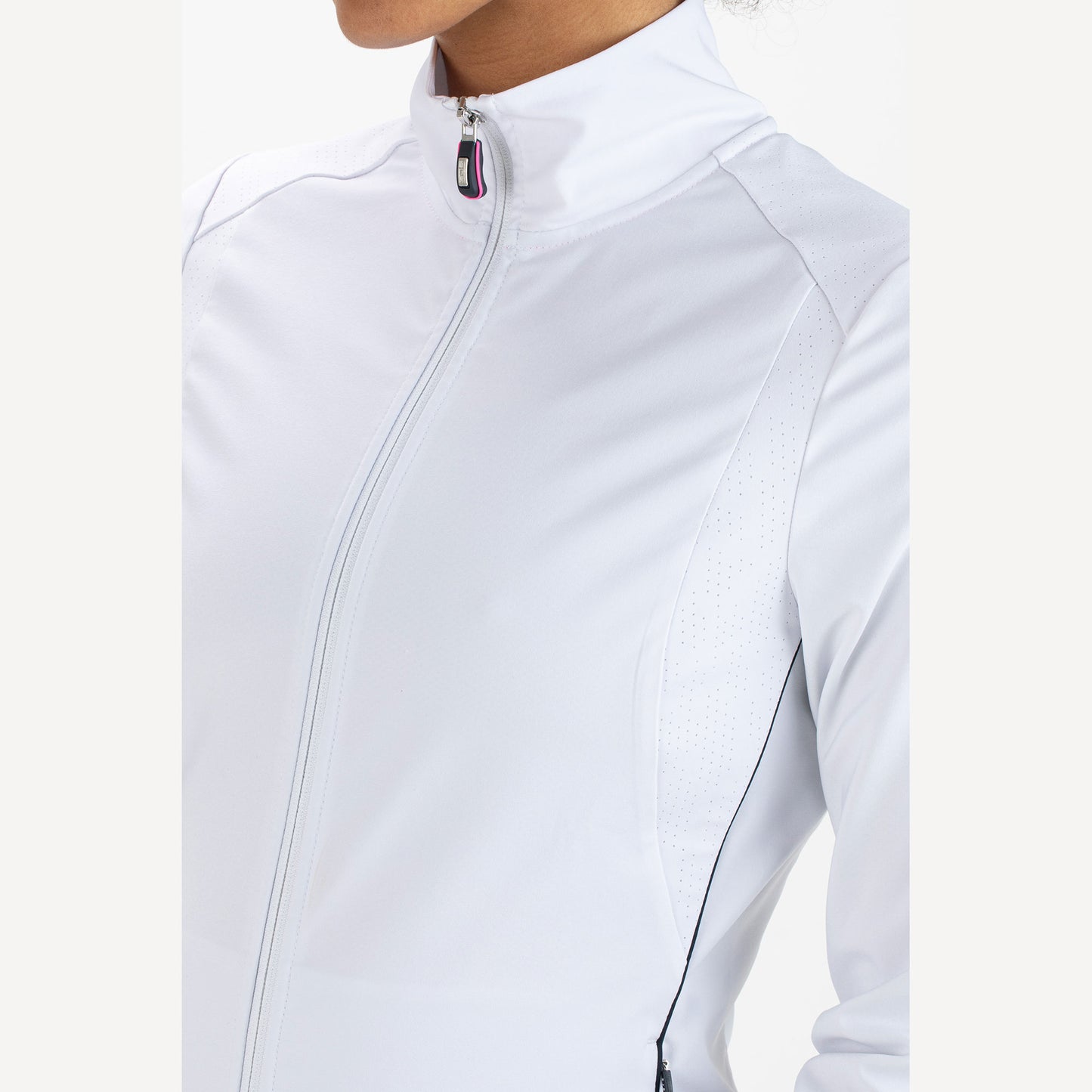 Sjeng Sports Annelyn Women's Woven Tennis Jacket White (3)