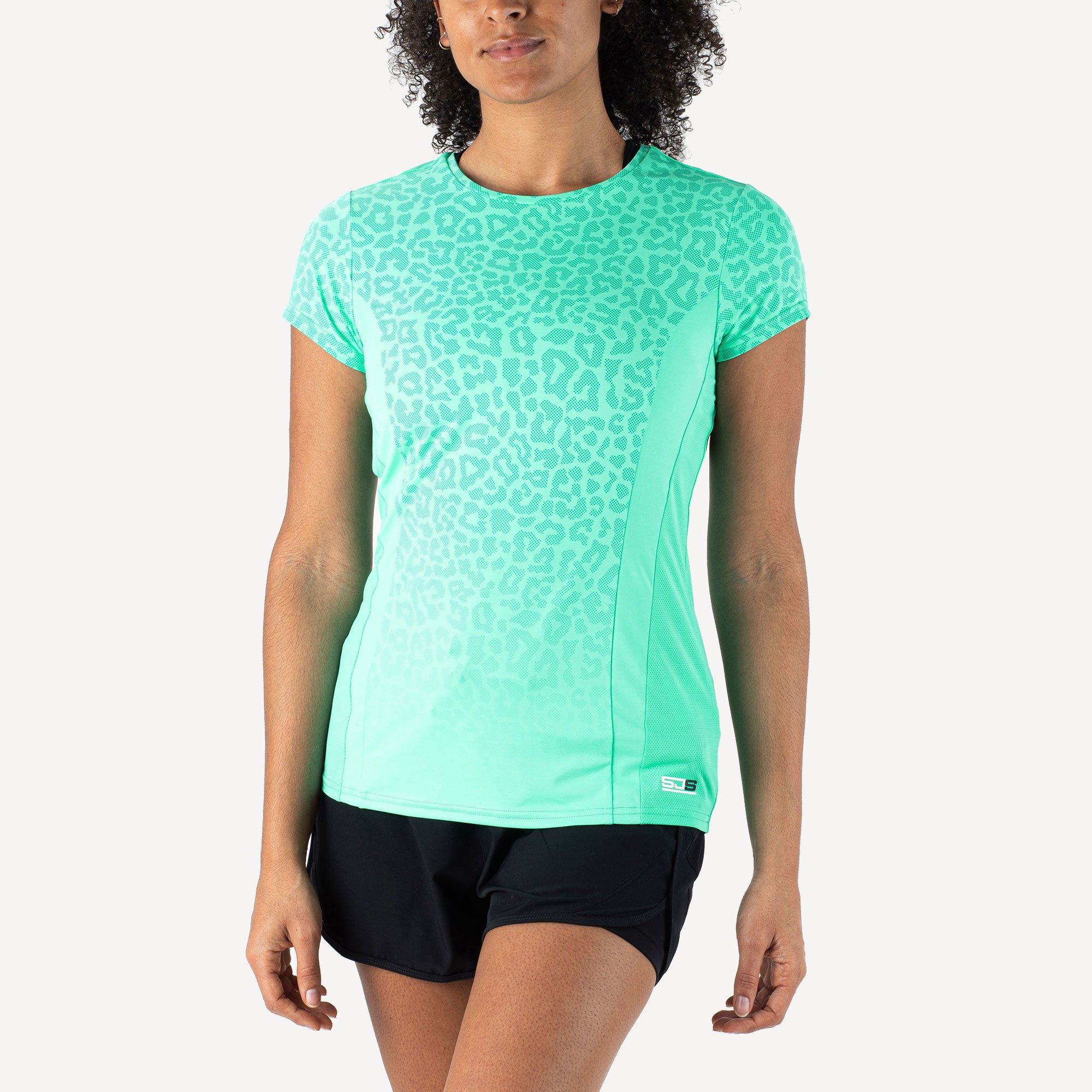 Sjeng Sports Bliz Women's Tennis Shirt Green (1)