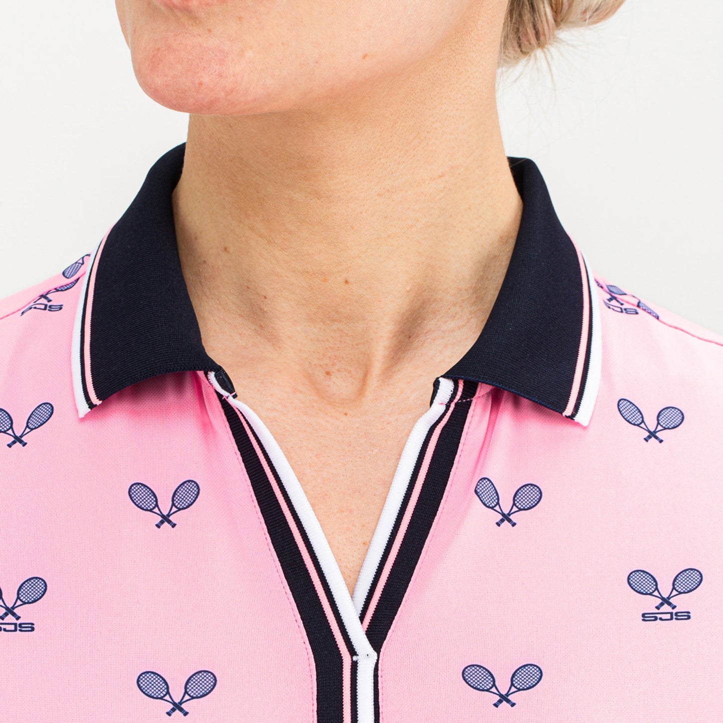 Sjeng Sports Brenda Women's Tennis Polo Pink (4)