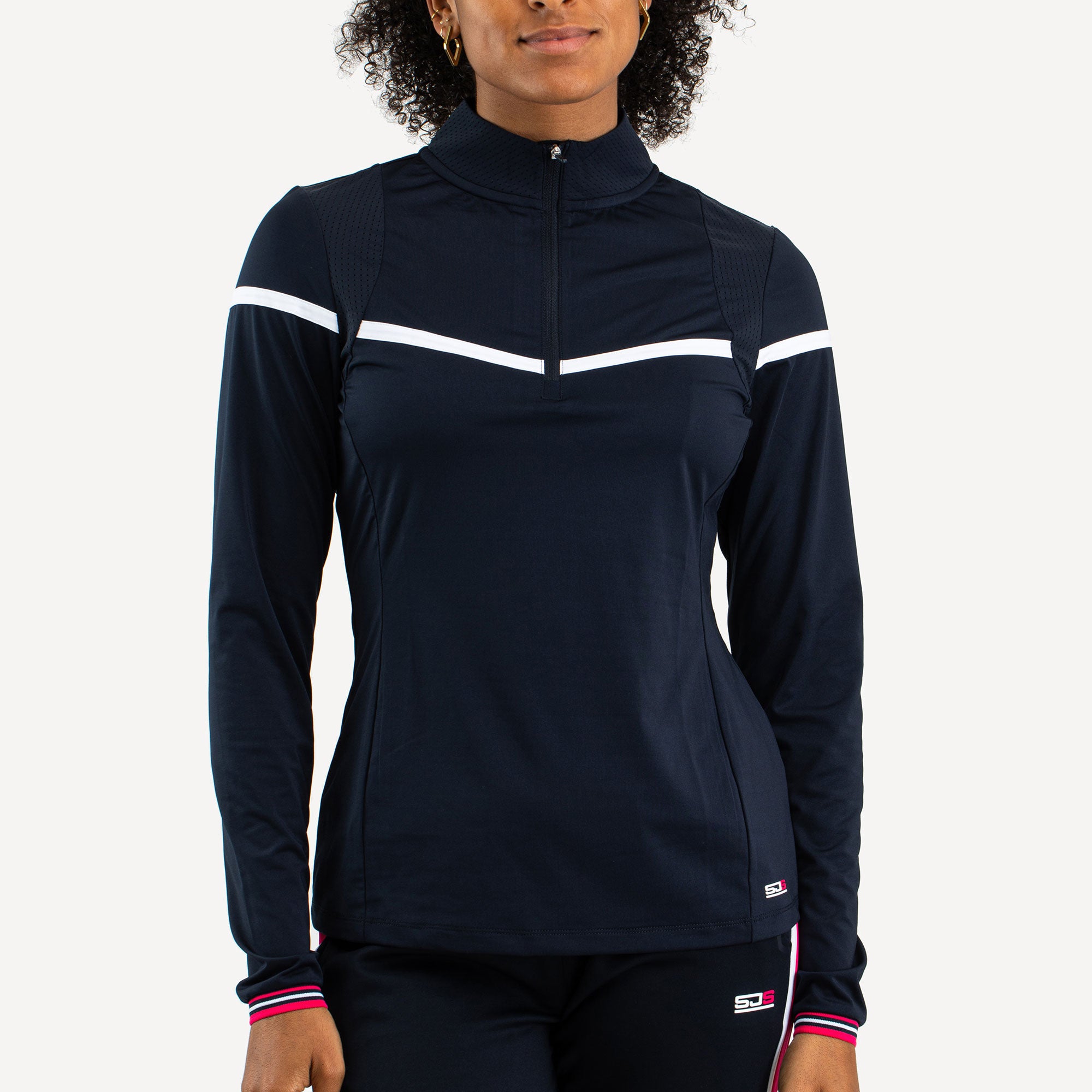 Sjeng Sports Celyn Women's Long-Sleeve Tennis Shirt Blue (1)