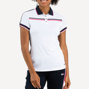 Sjeng Sports Charlize Women's Tennis Polo White (1)