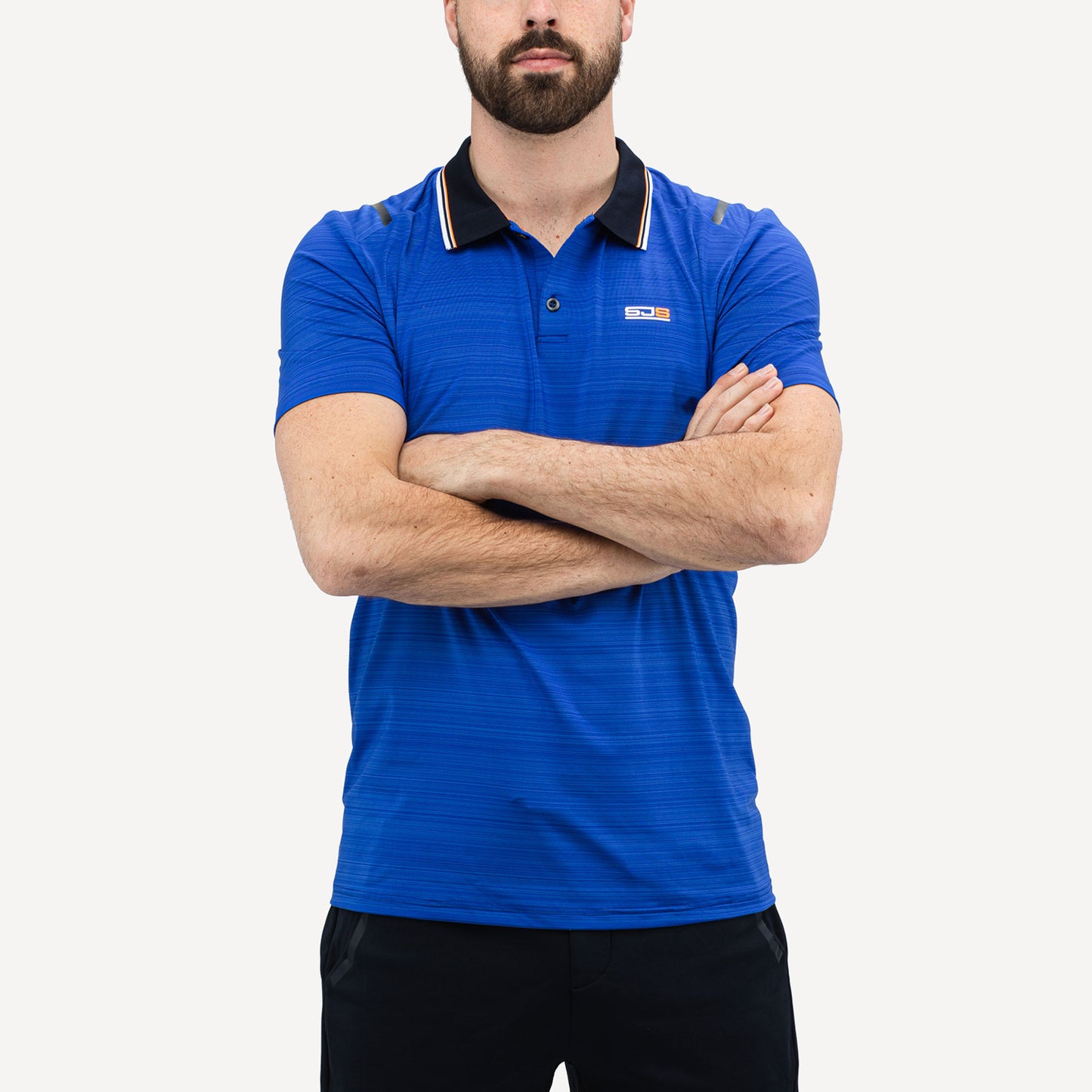 Sjeng Sports Desmond Men's Tennis Polo Blue (1)
