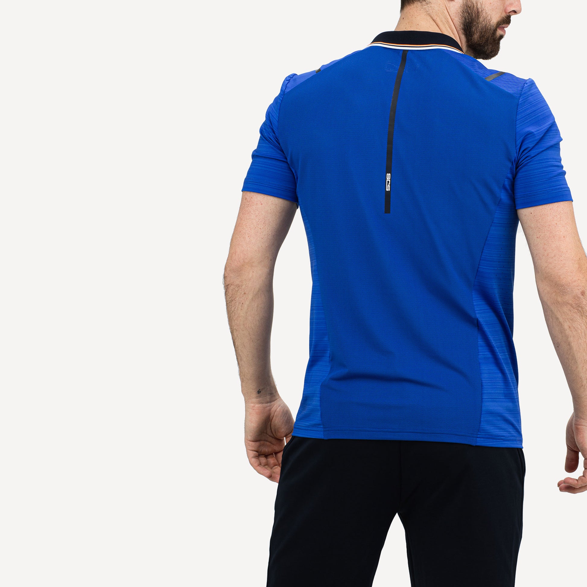 Sjeng Sports Desmond Men's Tennis Polo Blue (2)