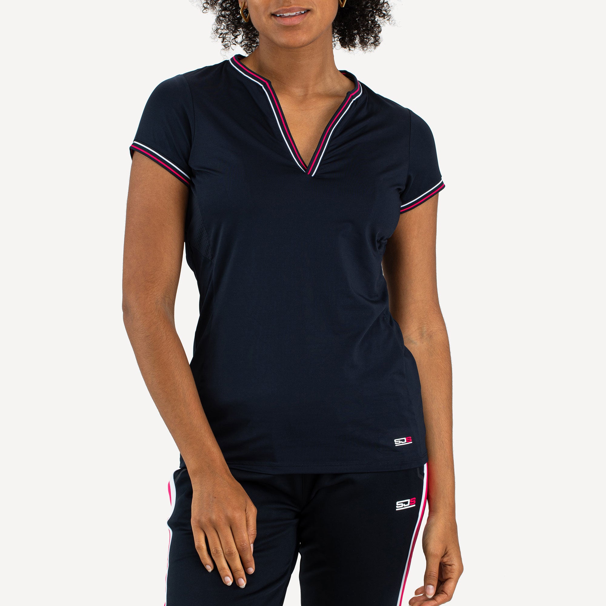 Sjeng Sports Diva Women's Tennis Shirt Blue (1)
