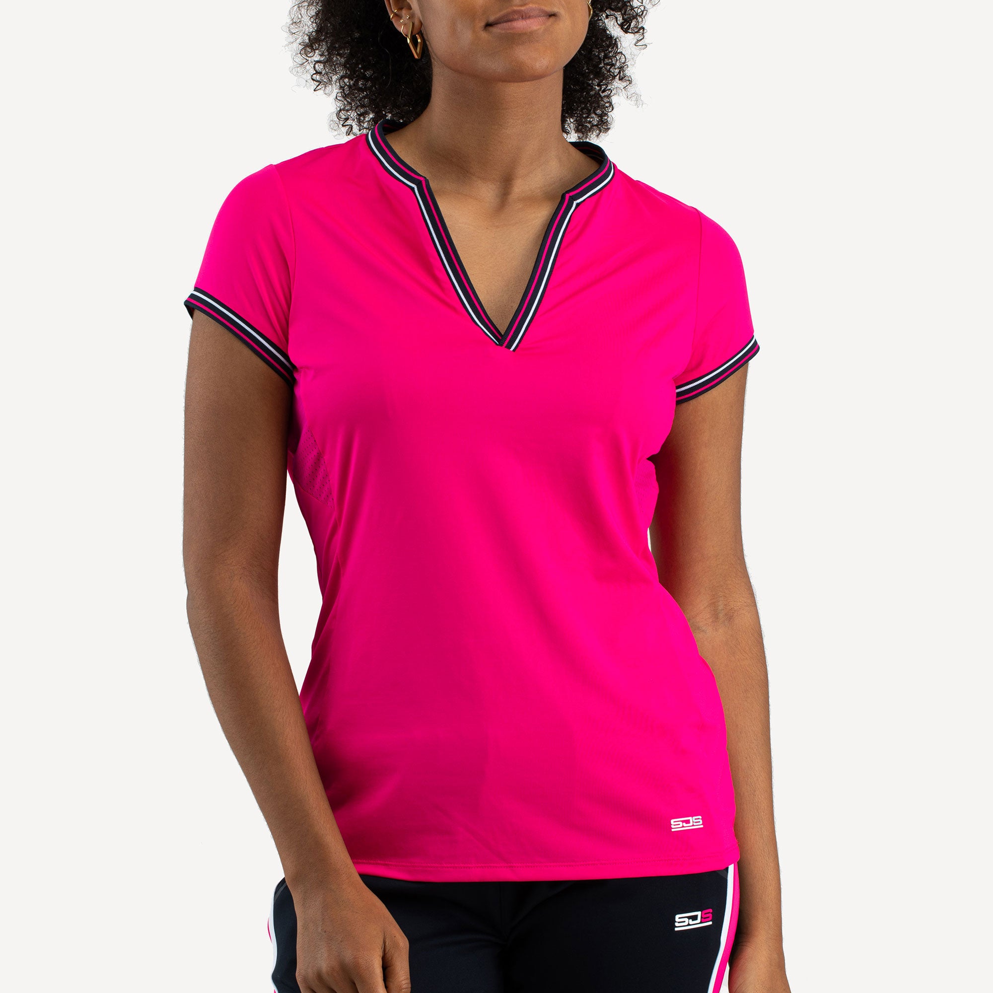 Sjeng Sports Diva Women's Tennis Shirt Pink (1)