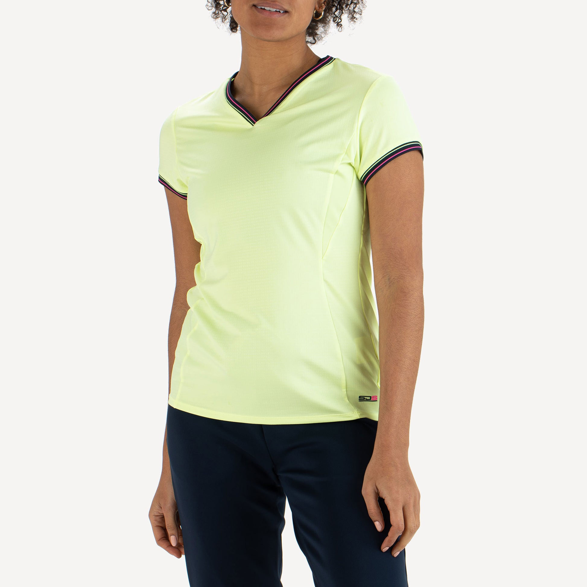 Sjeng Sports Dorothee Women's Tennis Shirt Yellow (1)
