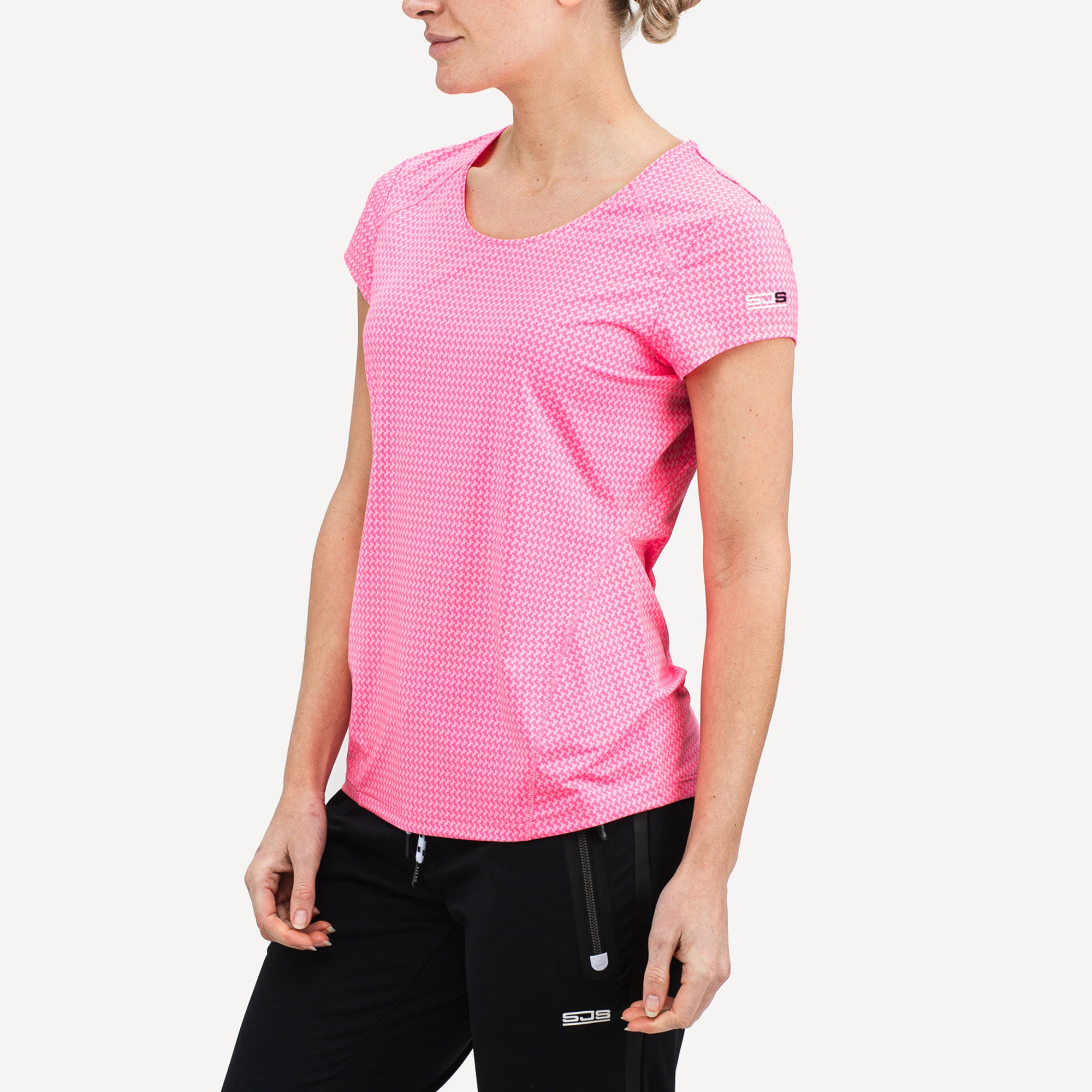 Sjeng Sports Evelyn Women's Tennis Shirt Pink (1)