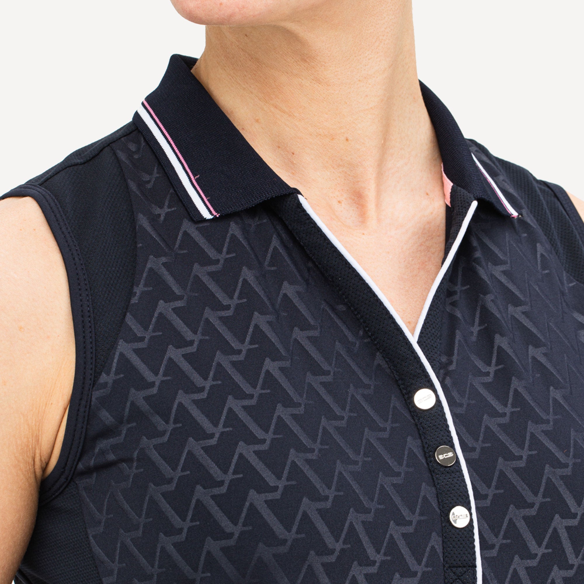 Sjeng Sports Florie Women's Tennis Polo Blue (4)