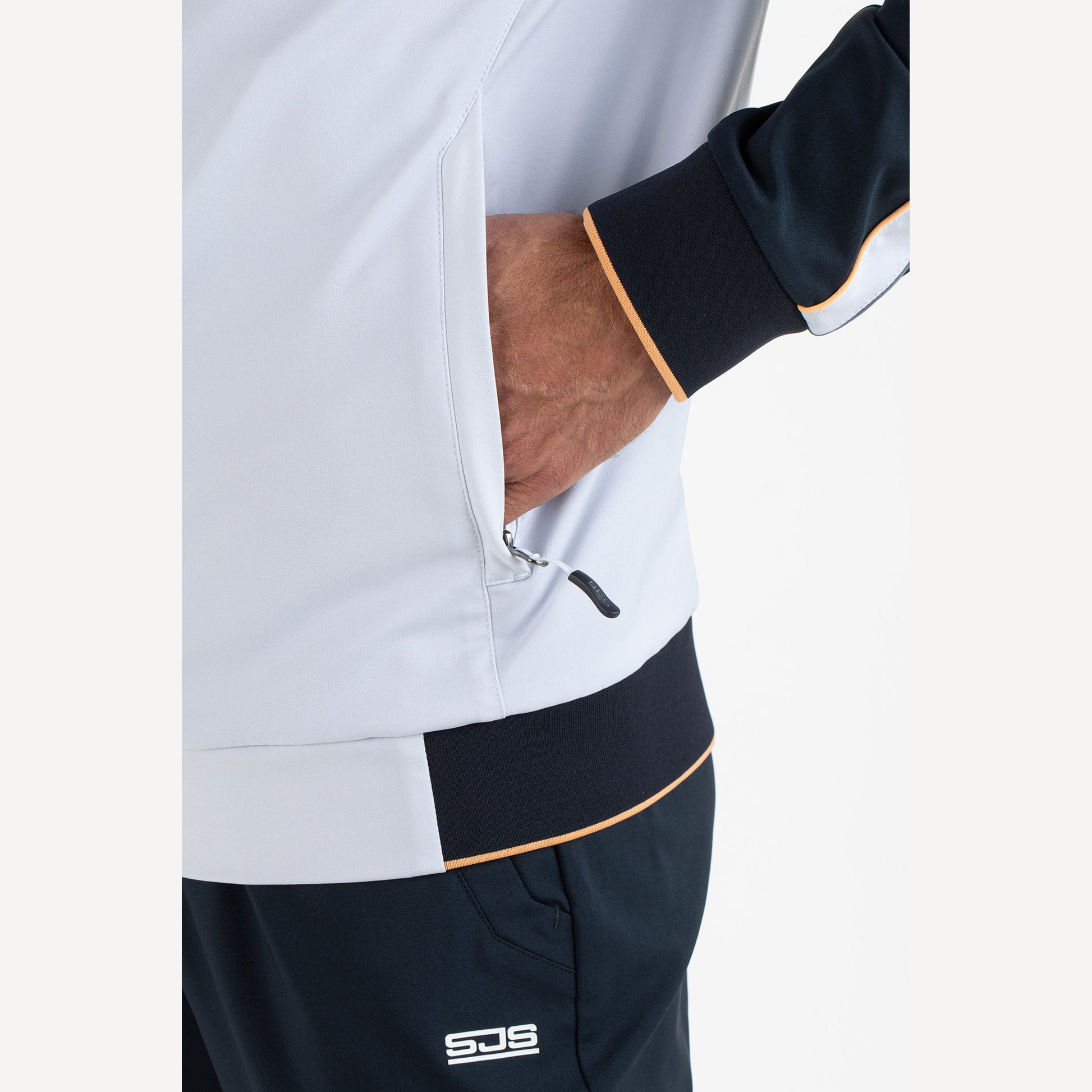 Sjeng Sports Issandro Men's Tennis Jacket White (3)