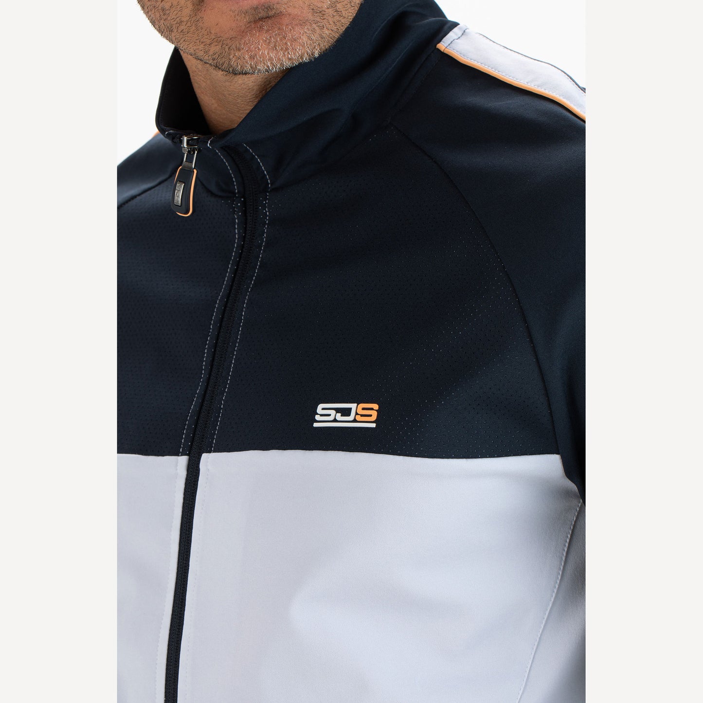 Sjeng Sports Issandro Men's Tennis Jacket White (4)