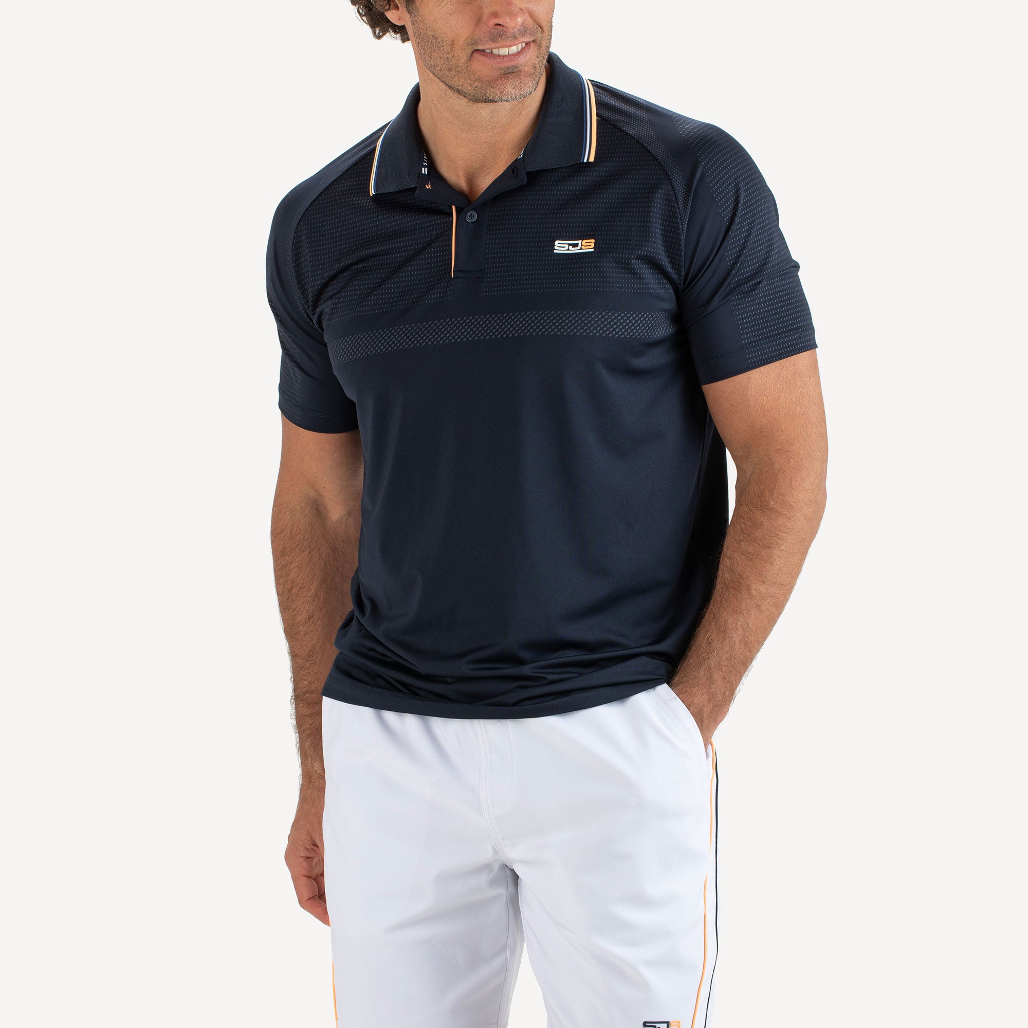 Sjeng Sports Javino Men's Tennis Polo Blue (1)