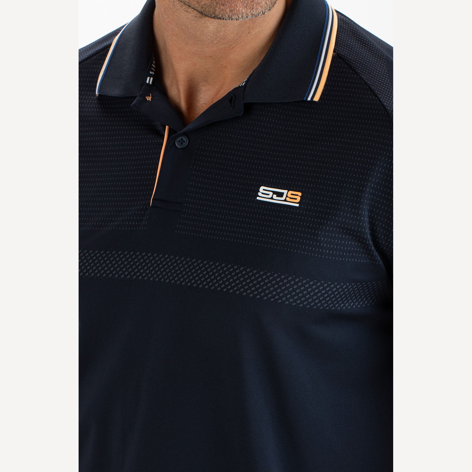 Sjeng Sports Javino Men's Tennis Polo Blue (3)