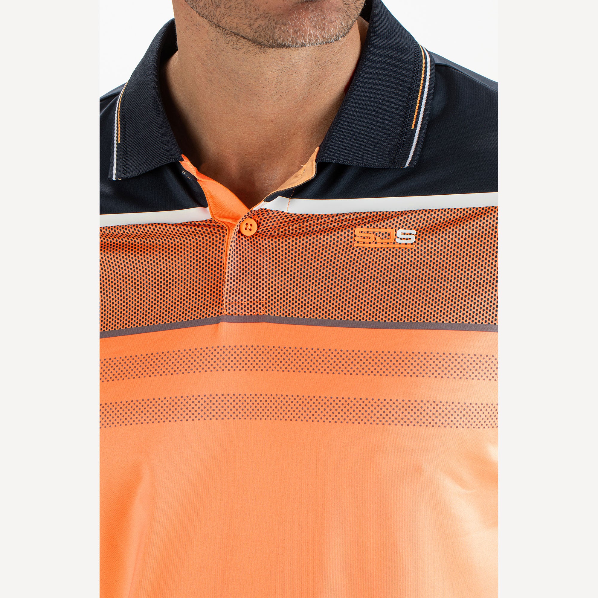 Sjeng Sports Jorick Men's Tennis Polo Orange (3)