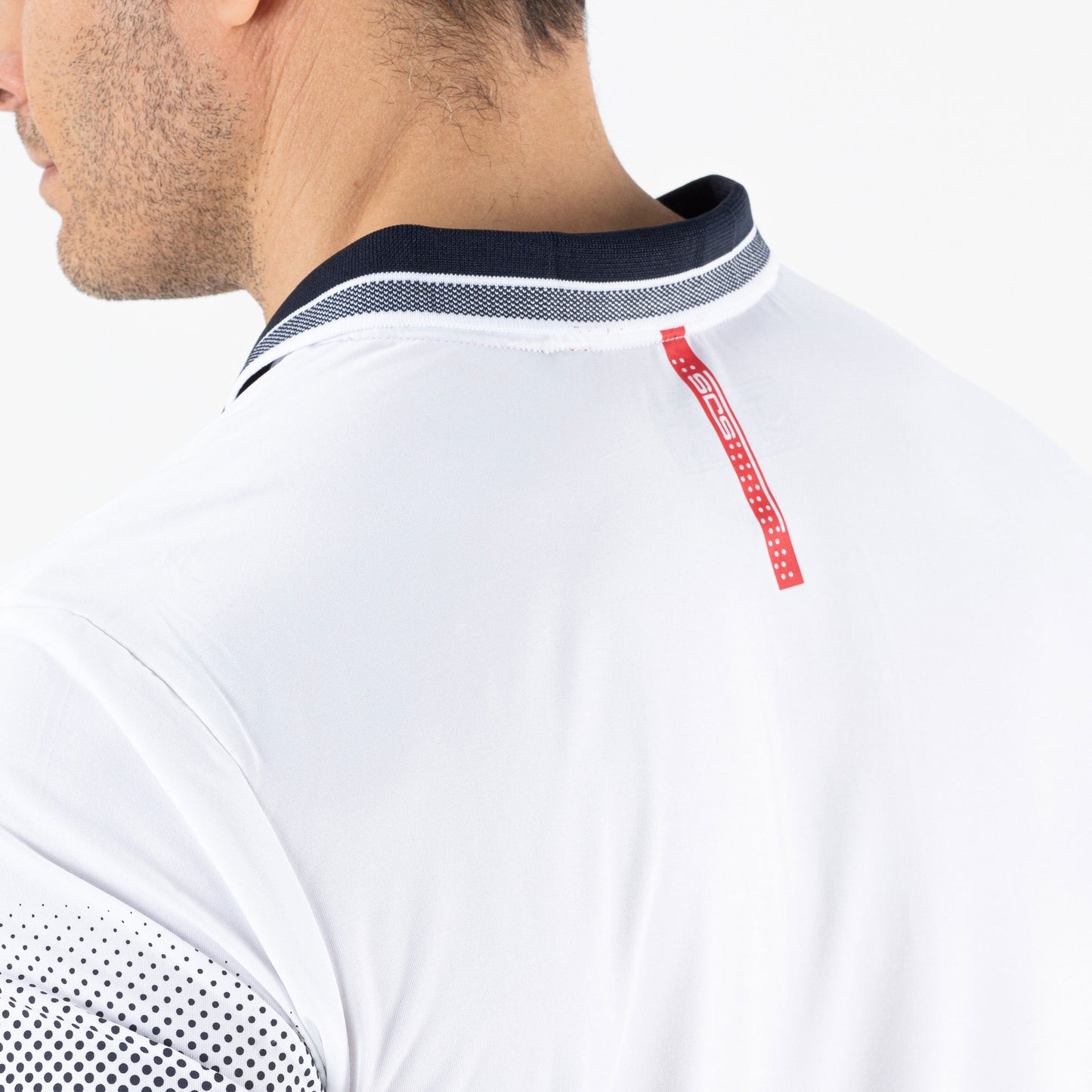 Sjeng Sports Nichols Men's Tennis Polo White (3)