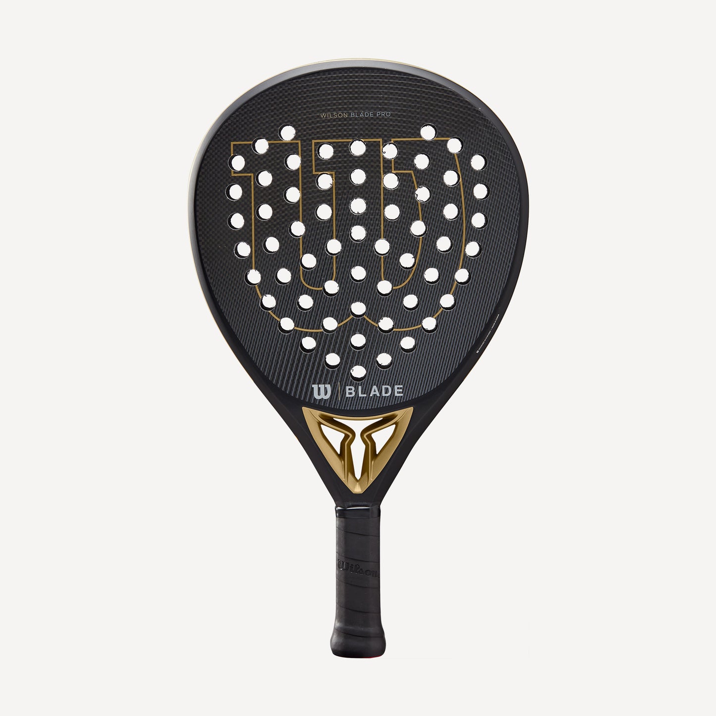 Wilson Blade Pro V2 Padel Racket Black/Gold (1)