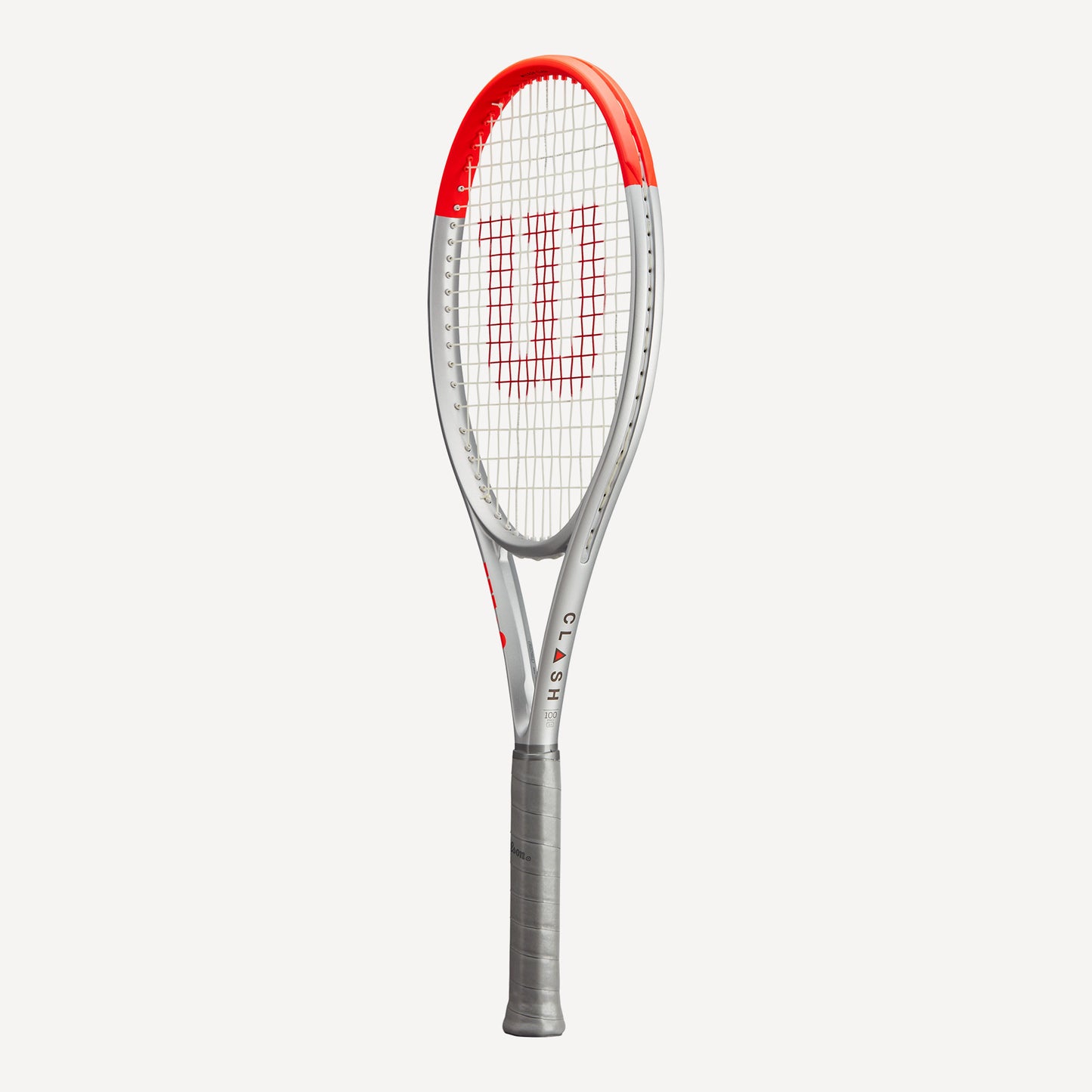 Wilson Clash 100 Pro Silver Tennis Racket (3)