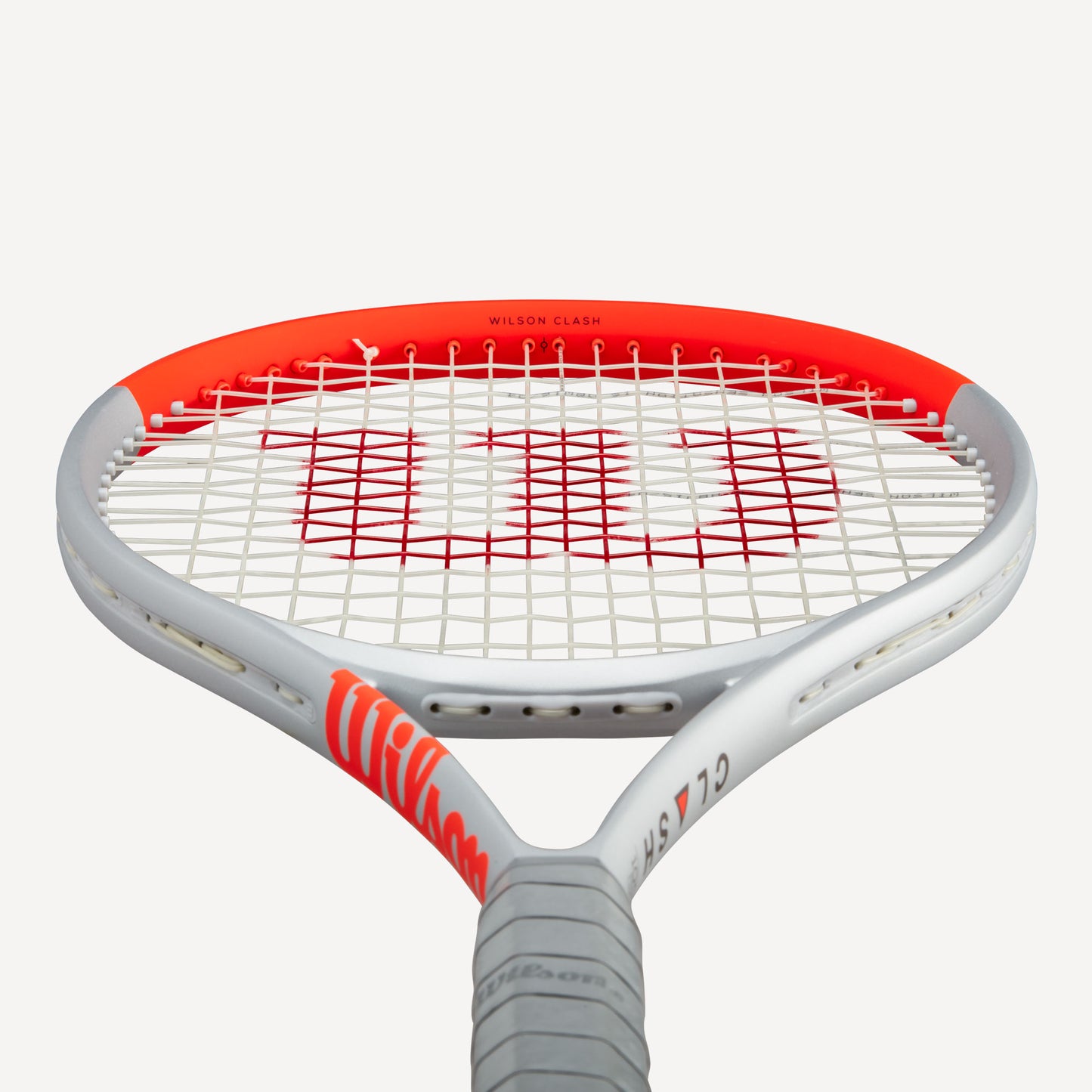 Wilson Clash 100 Pro Silver Tennis Racket (4)