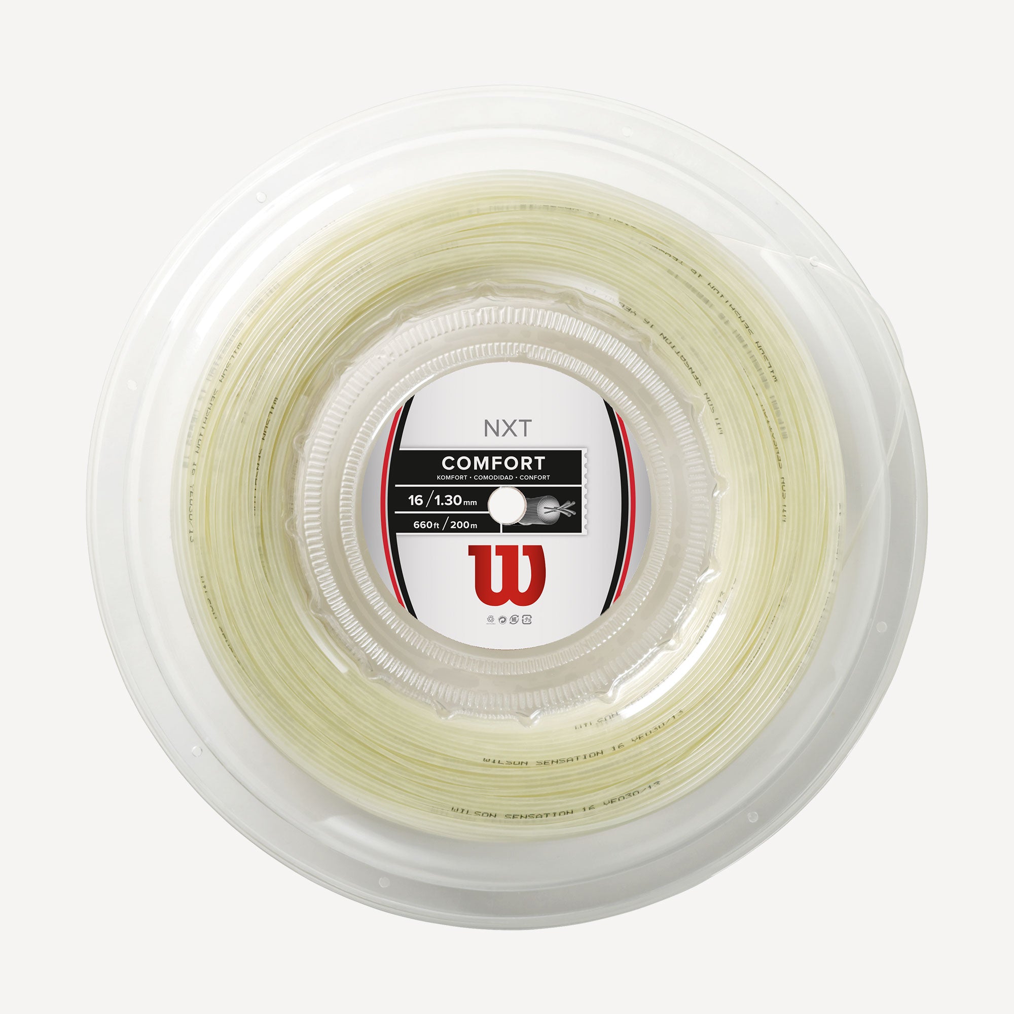 Wilson NXT Tennis String Reel 200 m - Natural | Tennis Only