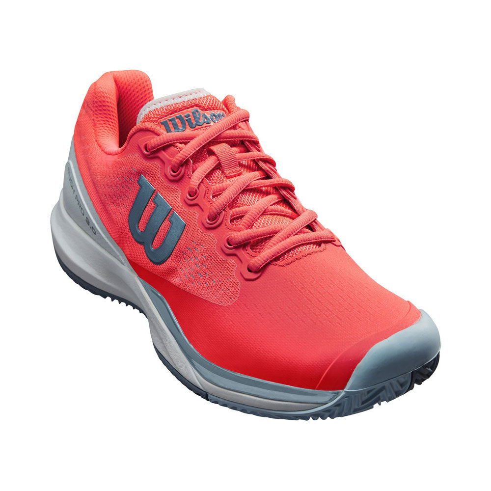 Wilson Rush Pro 3.0 Women's Clay Court Tennis Shoes Orange (3)