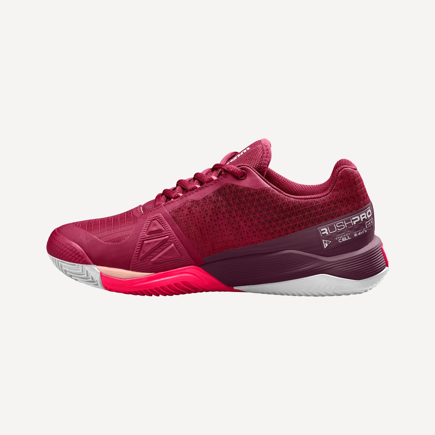 Wilson Rush Pro 4.0 Women's Clay Court Tennis Shoes Red (3)