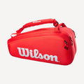 Wilson Super Tour 9 Pack Tennis Back Red (1)